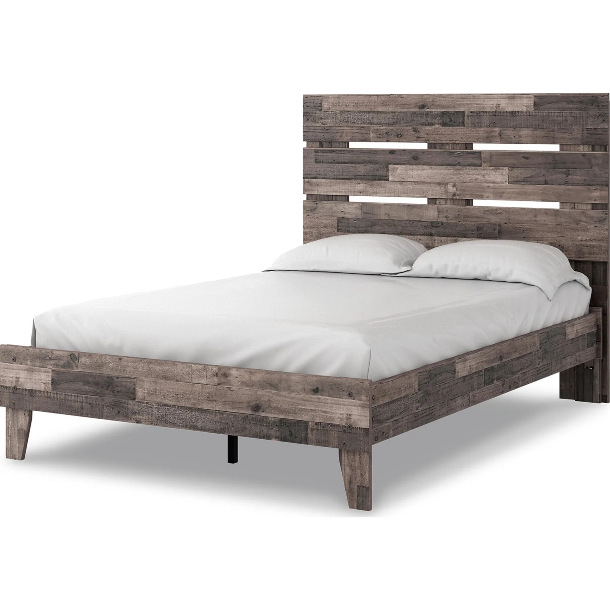 Neilsville Full Platform Bed - Multi Gray - Image 2