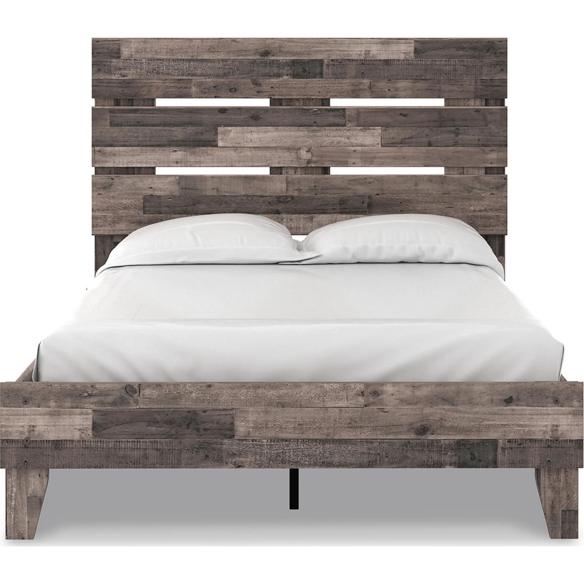 Neilsville Full Platform Bed - Multi Gray - Image 3