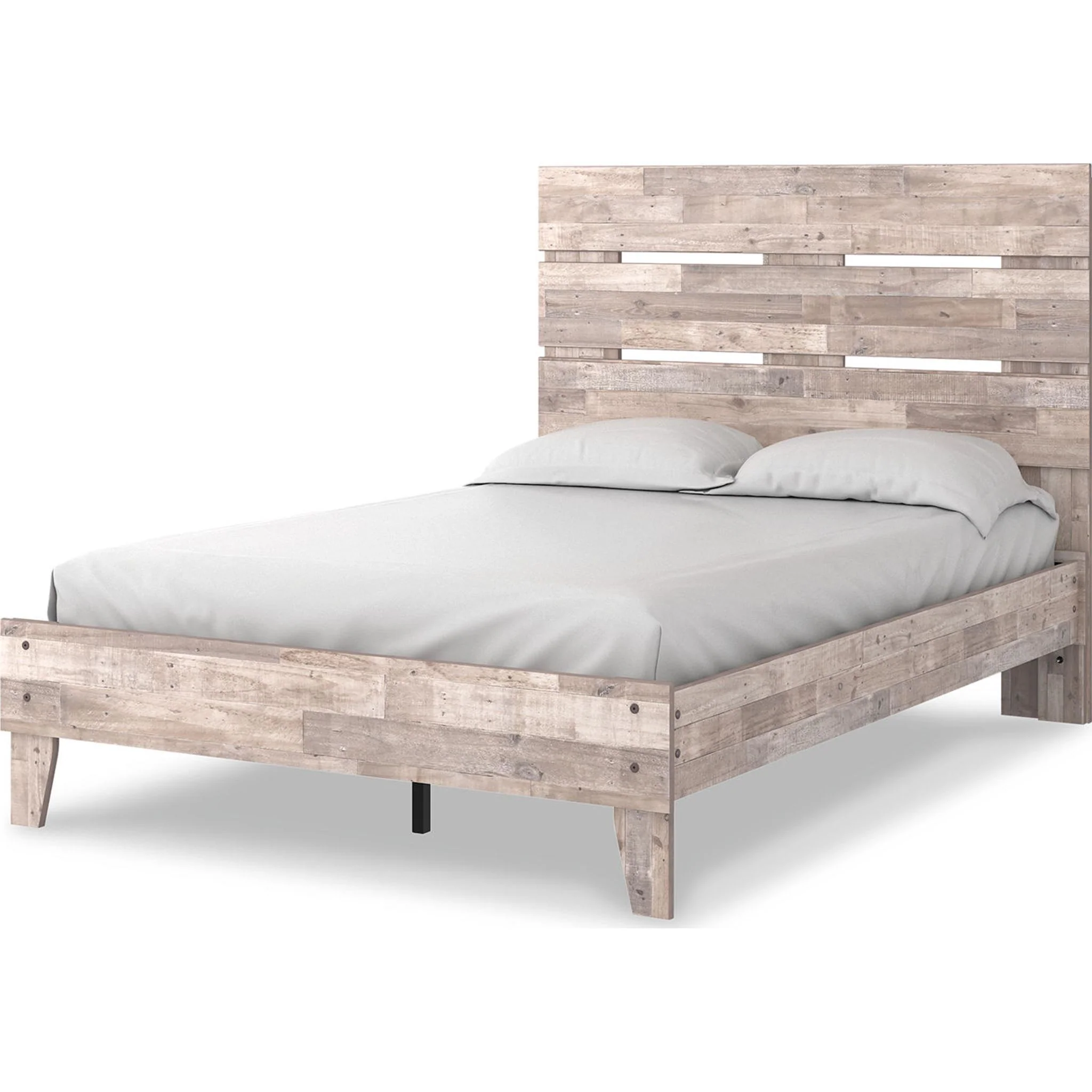 Neilsville Full Platform Bed - Whitewash - Image 6