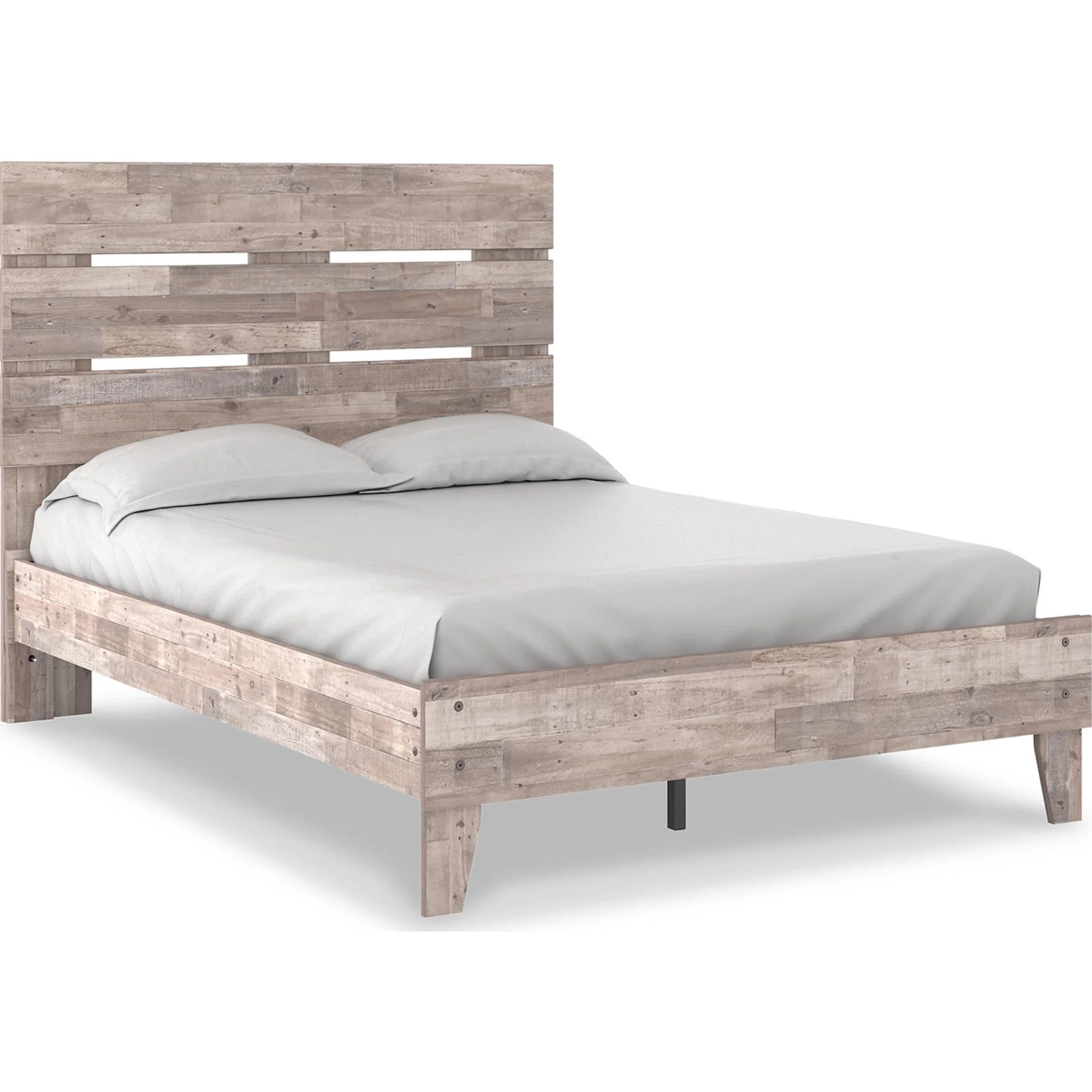 Neilsville Full Platform Bed - Whitewash - Image 8