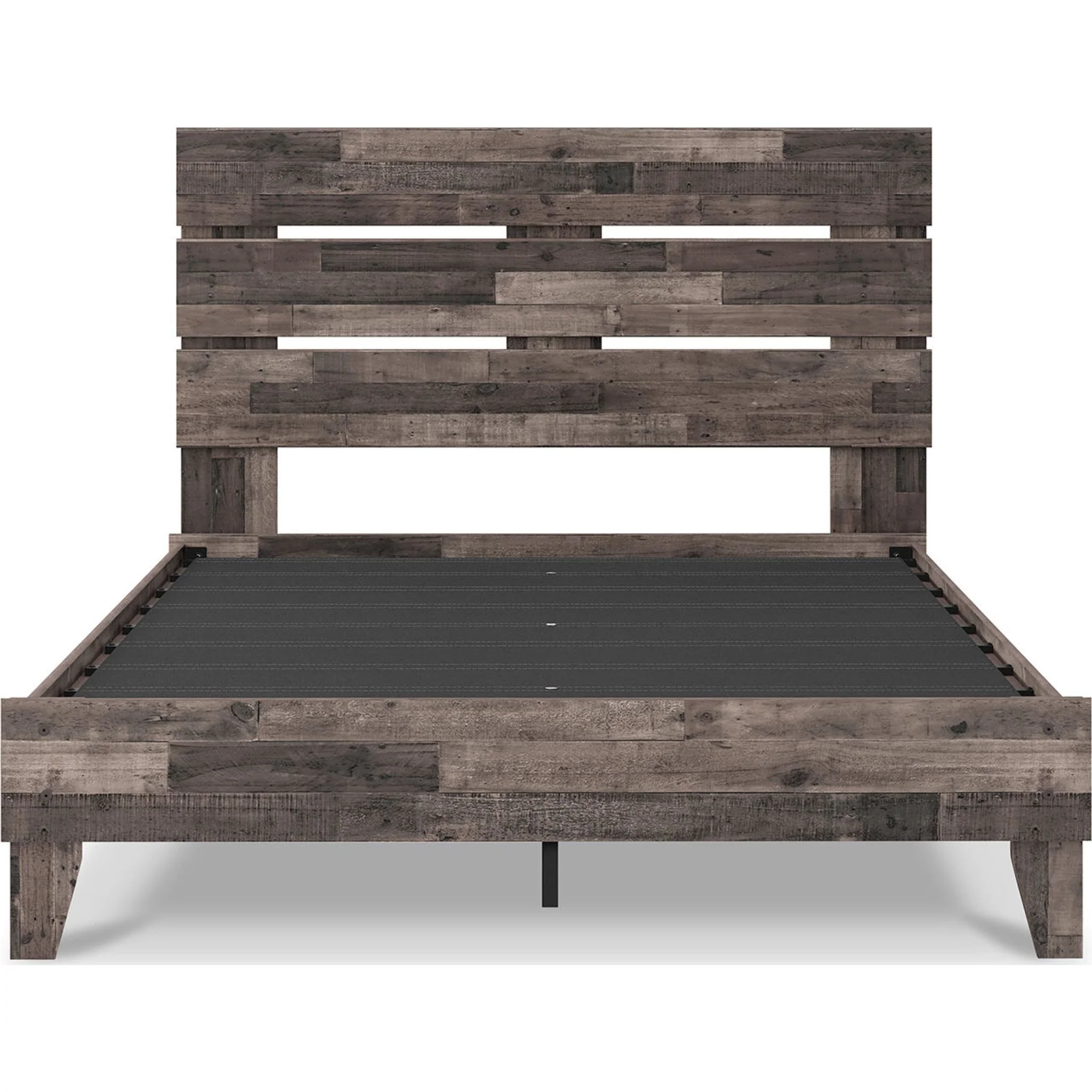 Neilsville Queen Platform Bed - Multi Gray - Image 7
