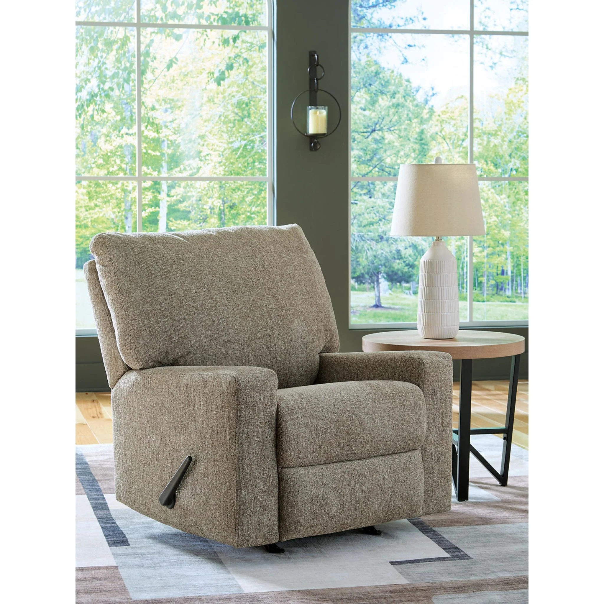 Newellen Recliner - Hemp - Image 2
