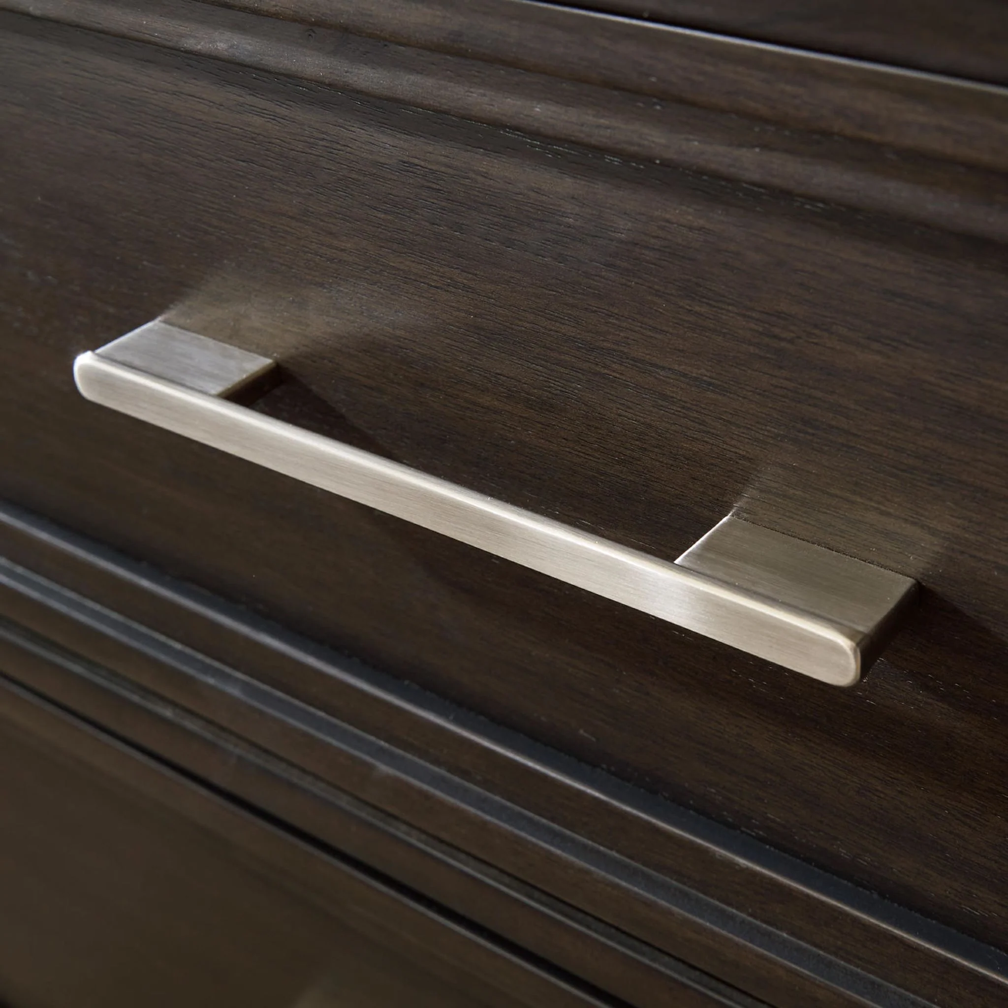 Neymorton Dresser and Mirror - Dark Grayish Brown - Image 6