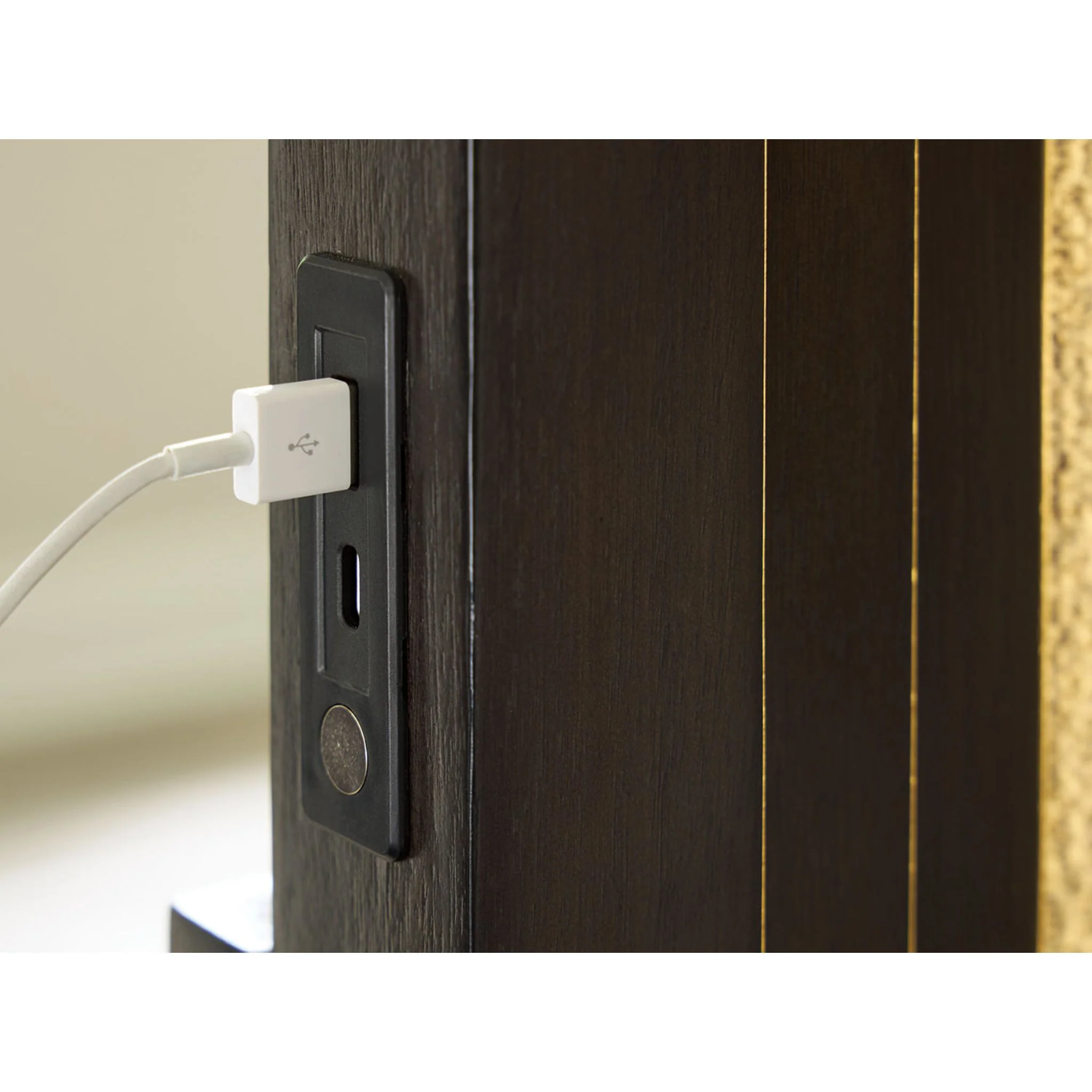 Neymorton Upholstered Headboard - Light Gray/Brown - Image 10