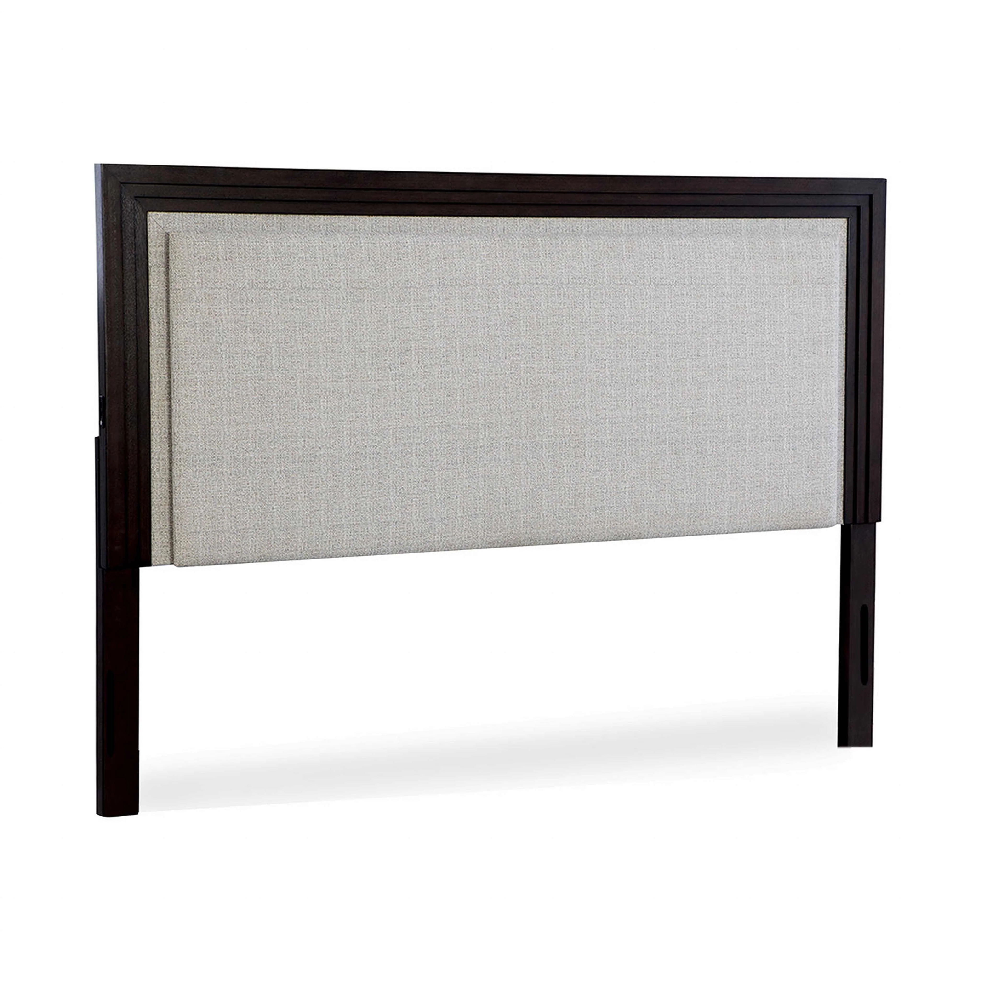 Neymorton Upholstered Headboard - Light Gray/Brown - Image 7