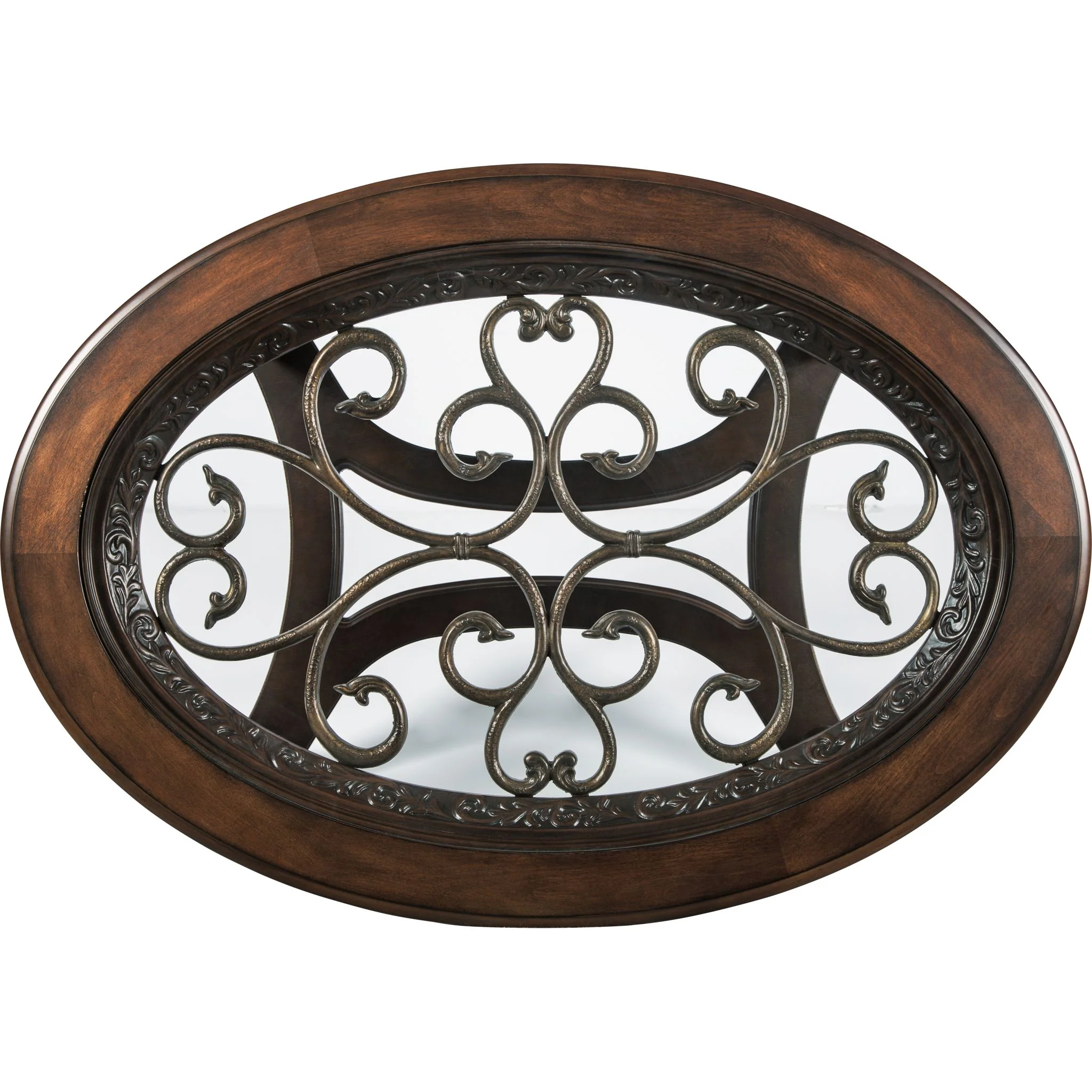 Norcastle Coffee Table - Dark Brown - Image 2