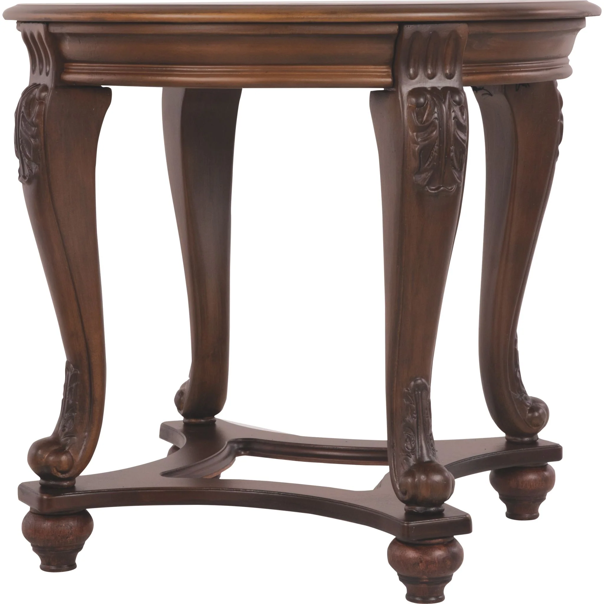 Norcastle End Table - Dark Brown - Image 4