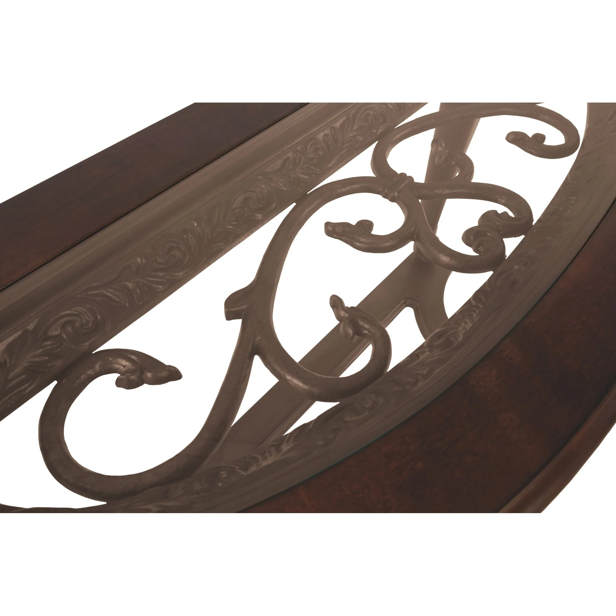 Norcastle Sofa Table - Dark Brown - Image 9