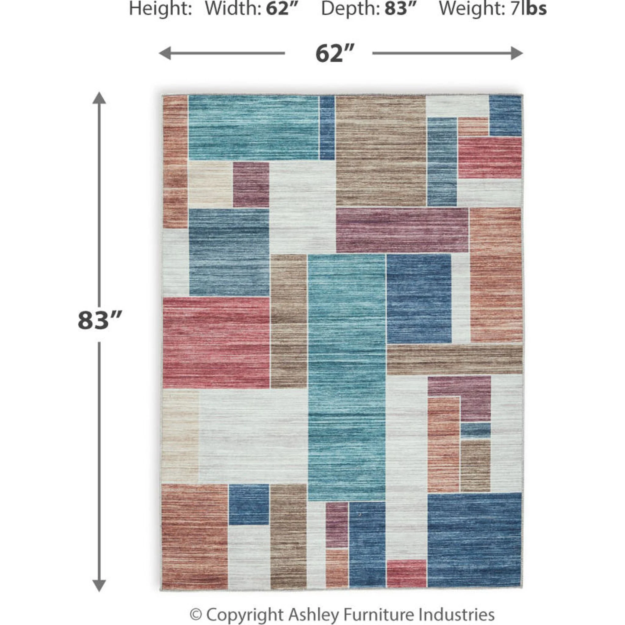 Numore Area Rug - 5'x7' - Image 3