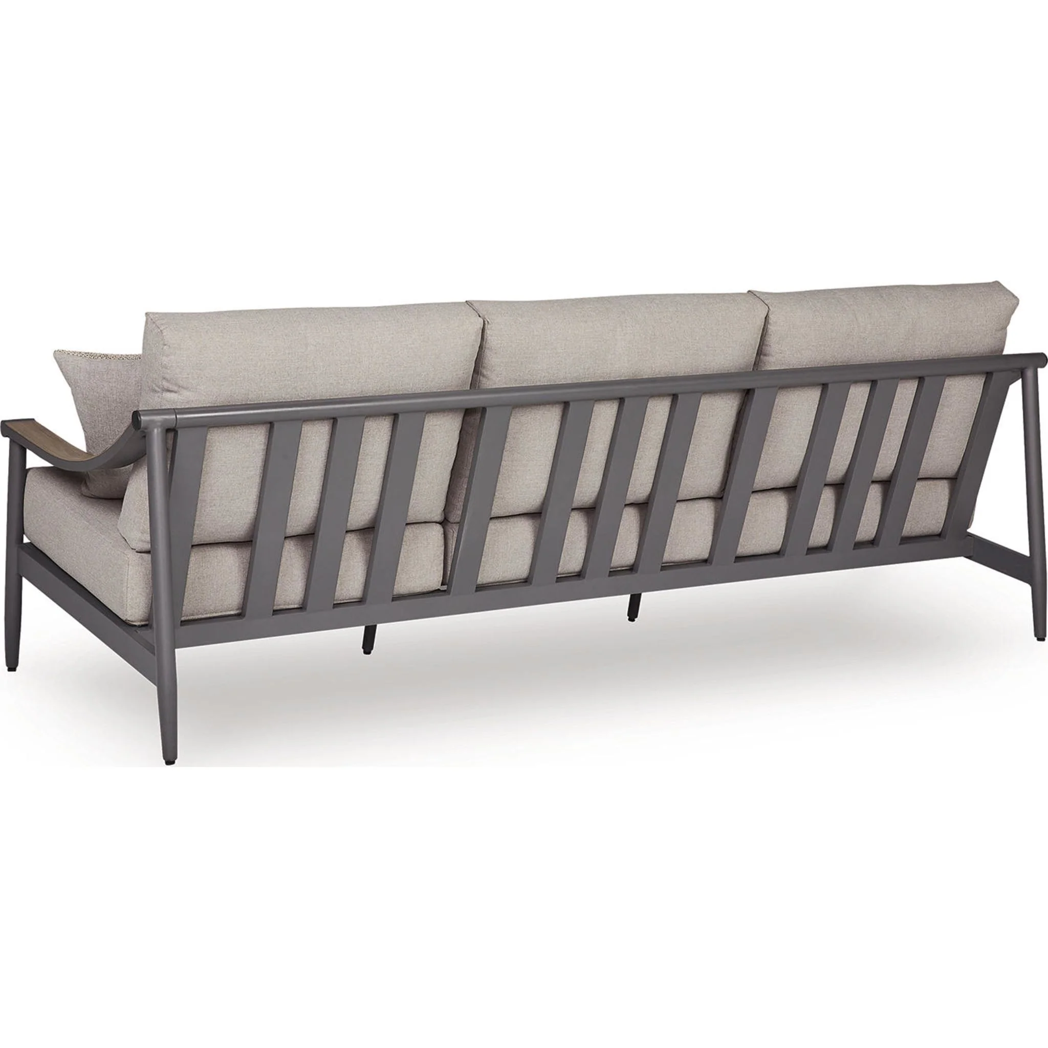 Ocean Beach 3 Piece Outdoor Seating - Gray - Image 11
