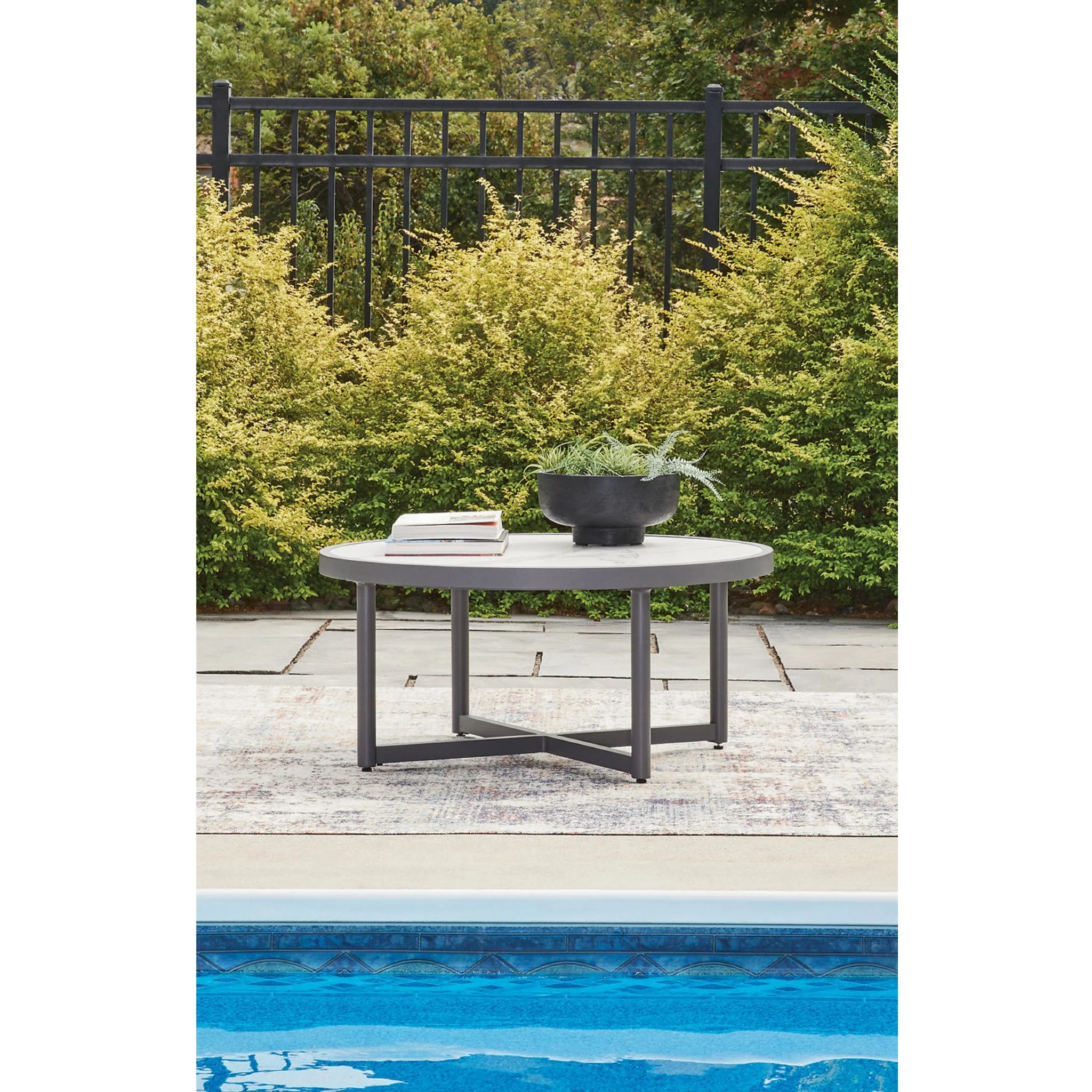 Ocean Beach 3 Piece Outdoor Seating - Gray - Image 5