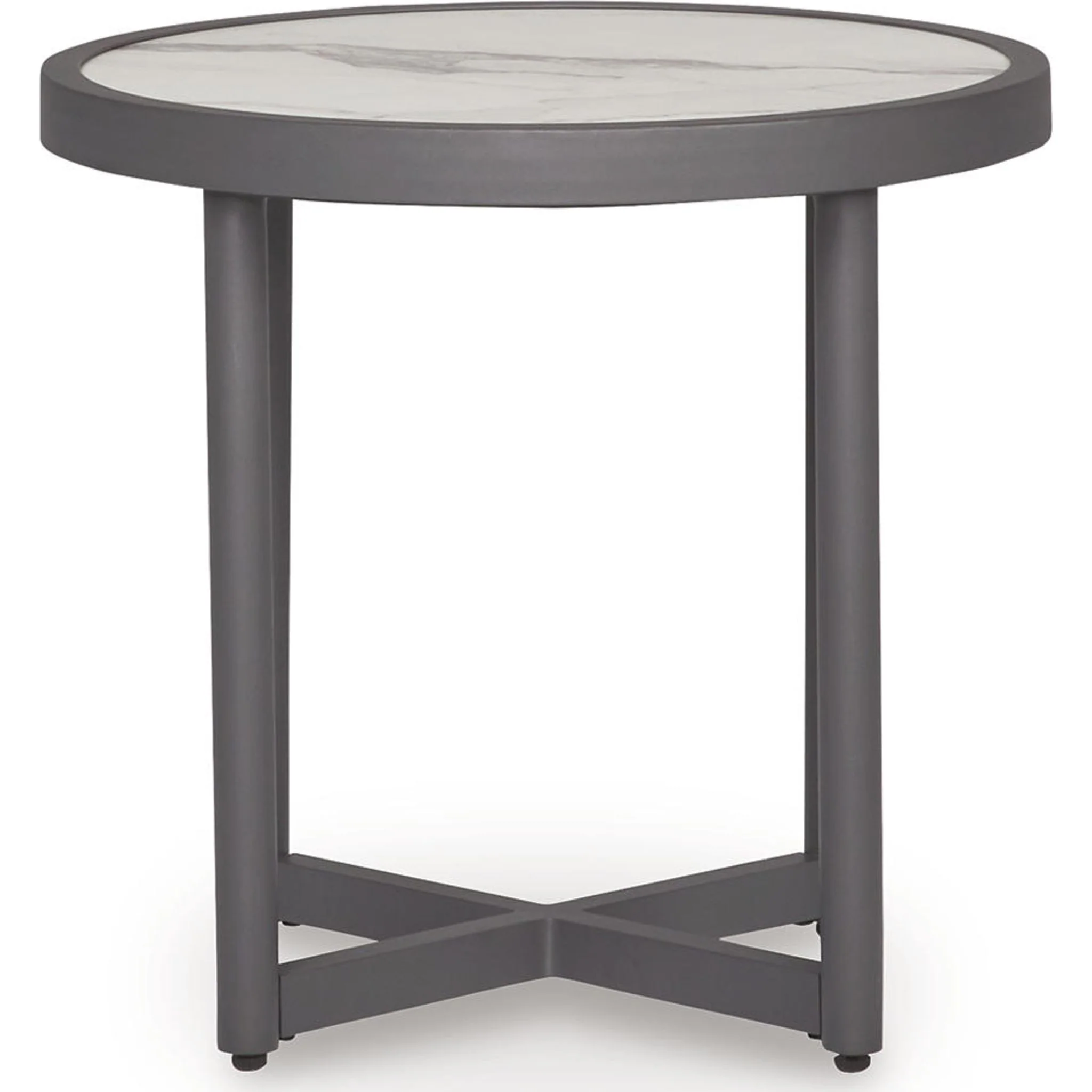 Ocean Beach Outdoor End Table - Gray