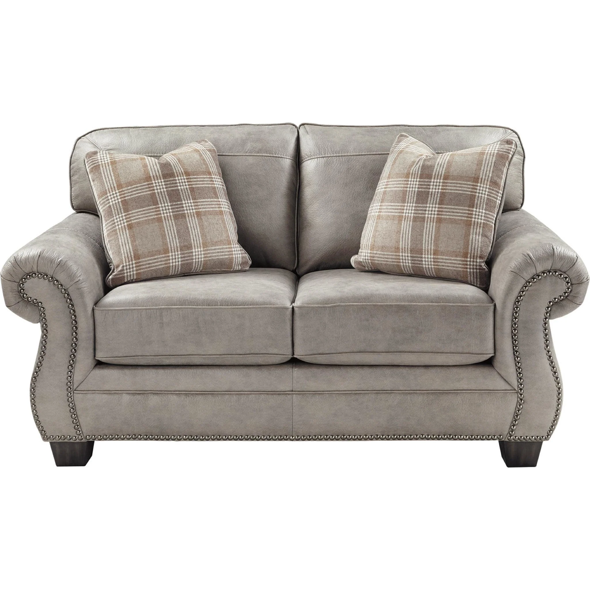 Olsberg Loveseat - Steel - Image 6