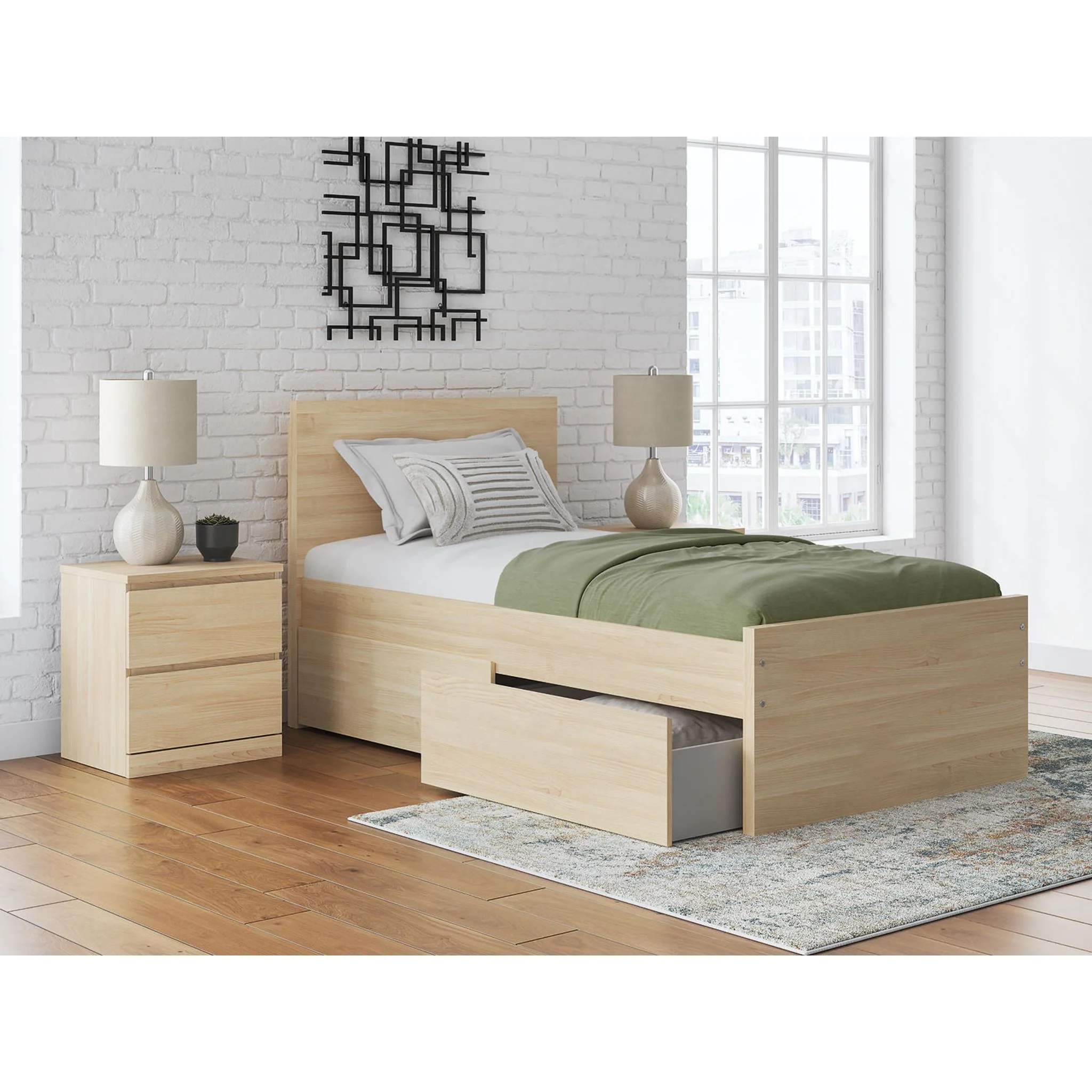 Onita Twin Storage Bed - Natural - Image 13