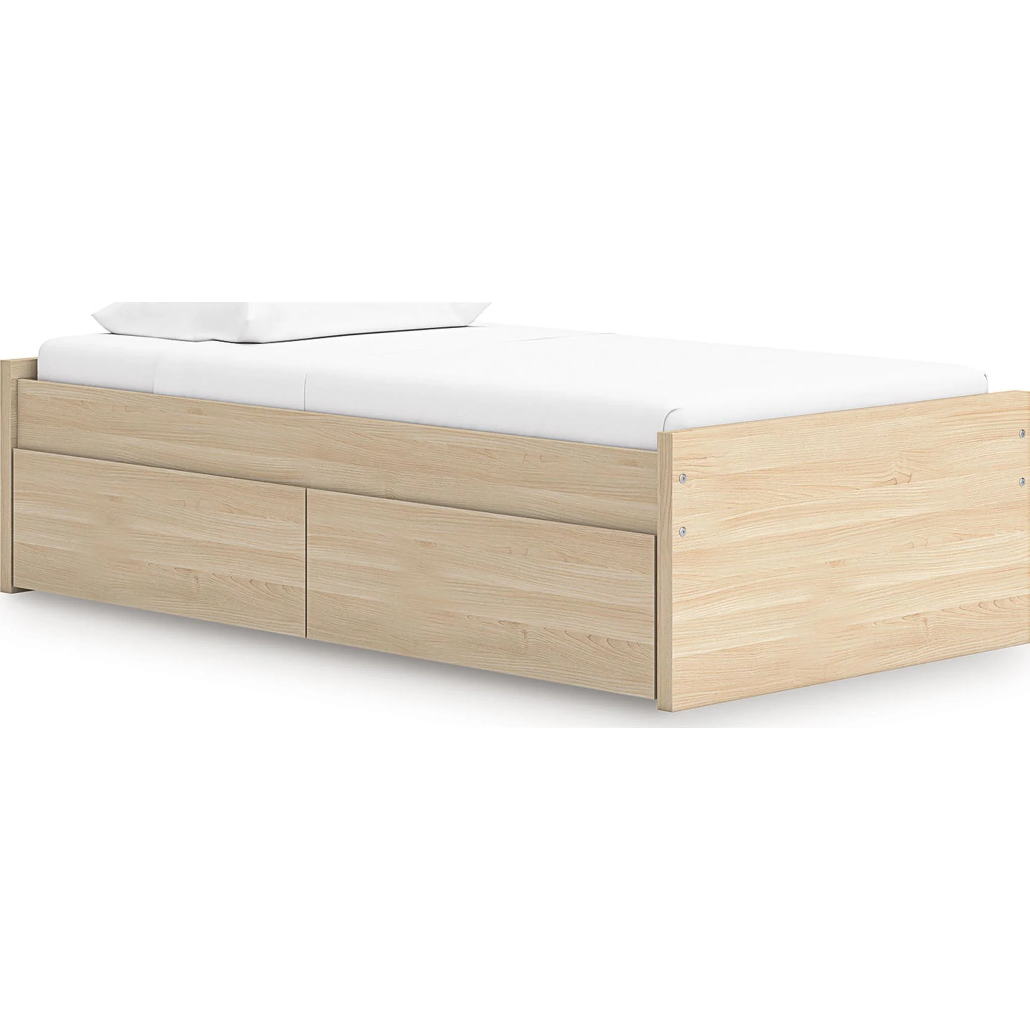 Onita Twin Storage Bed - Natural