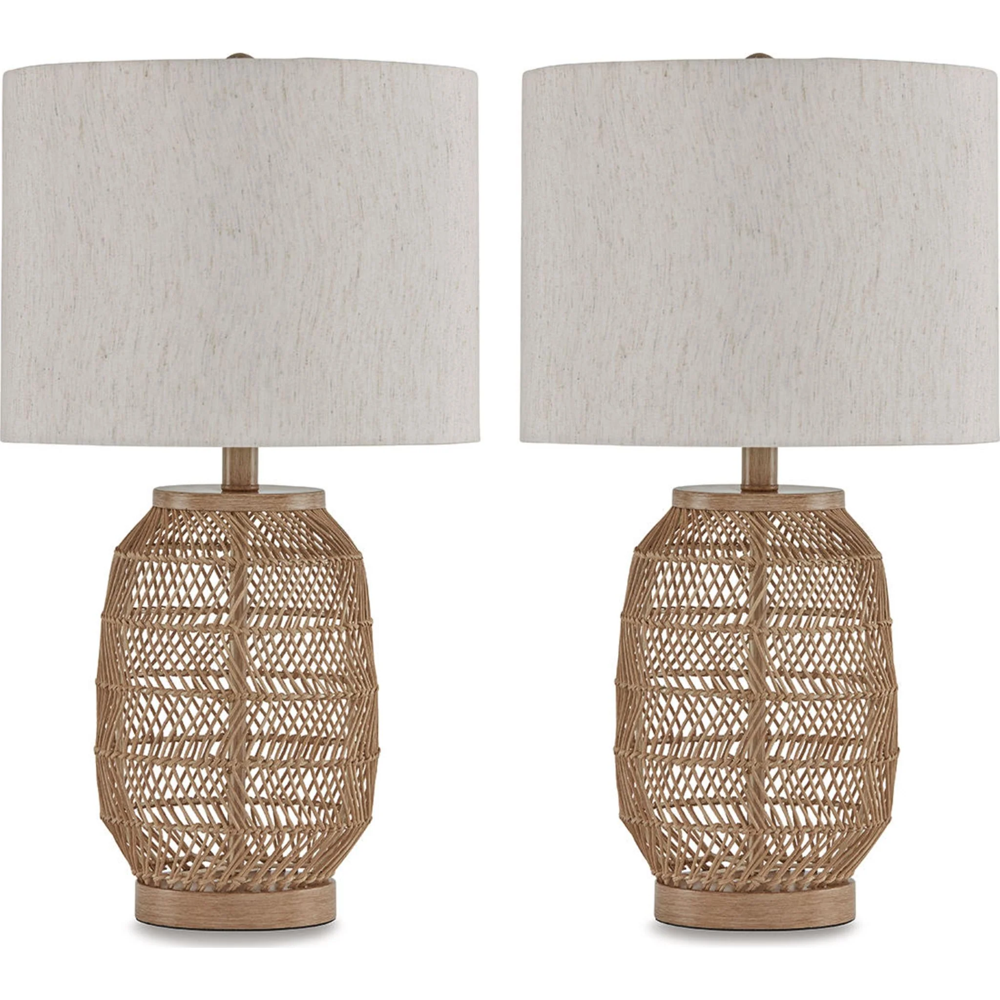 Orenman Table Lamp Pair 23.50" - Image 7