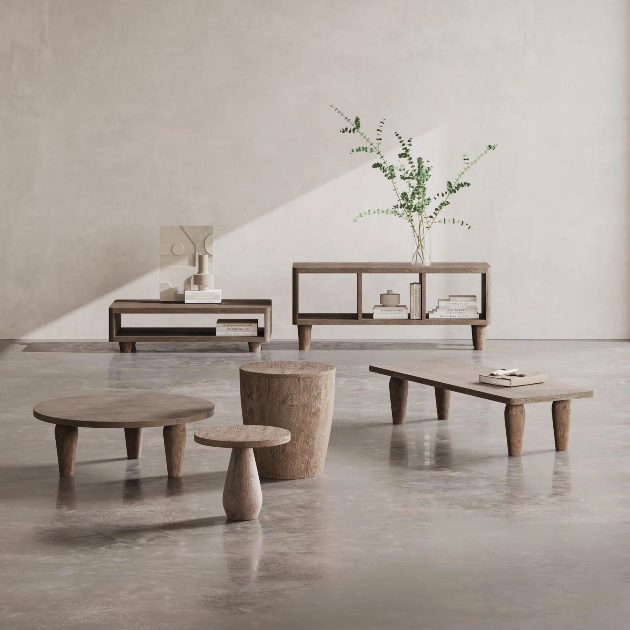 Origins Storage Cocktail Table - Sand Wash - Image 2