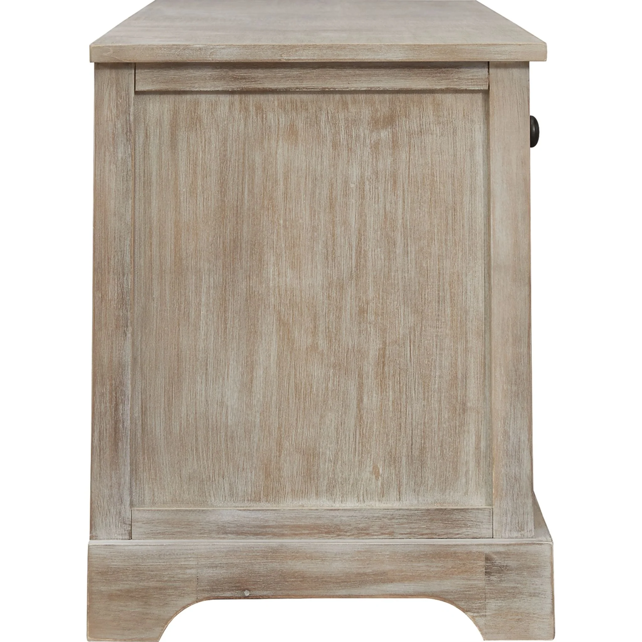 Oslember Storage Bench - Light Brown - Image 7