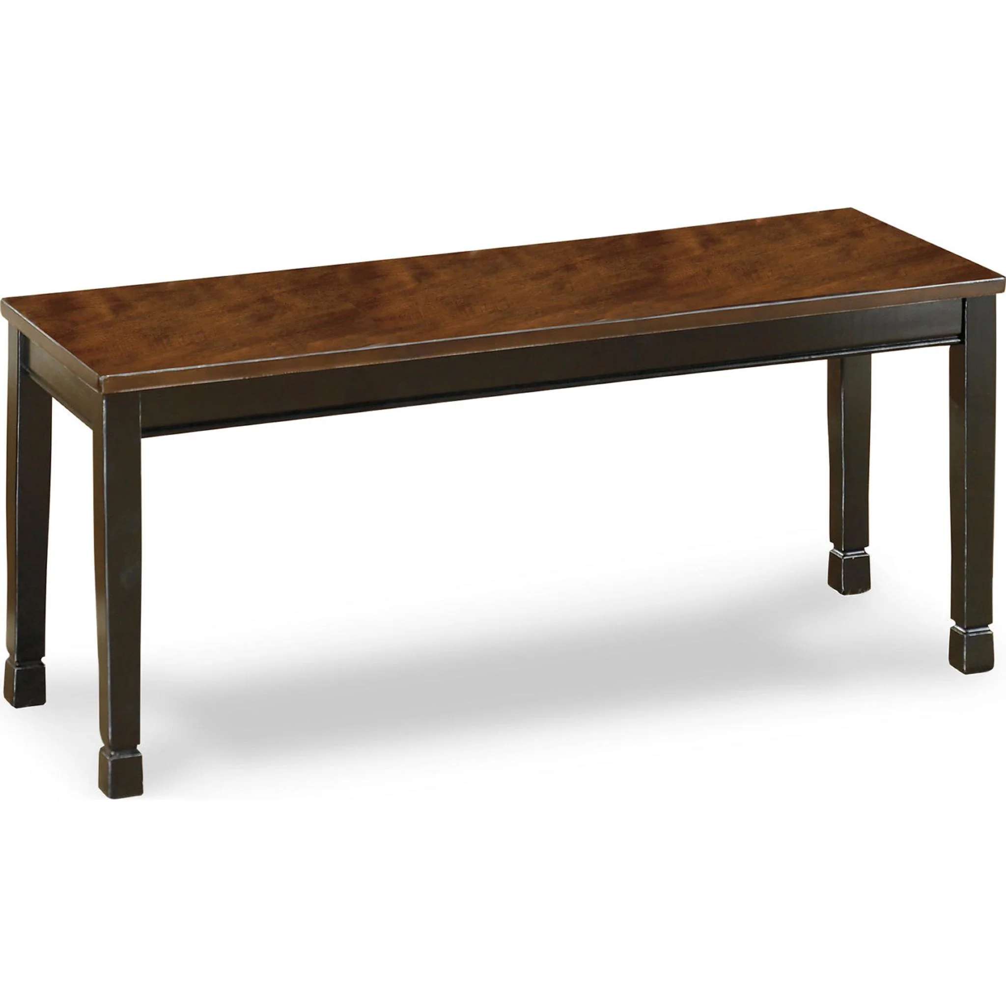 Owingsville Dining Bench - Black/Brown - (D580-00)