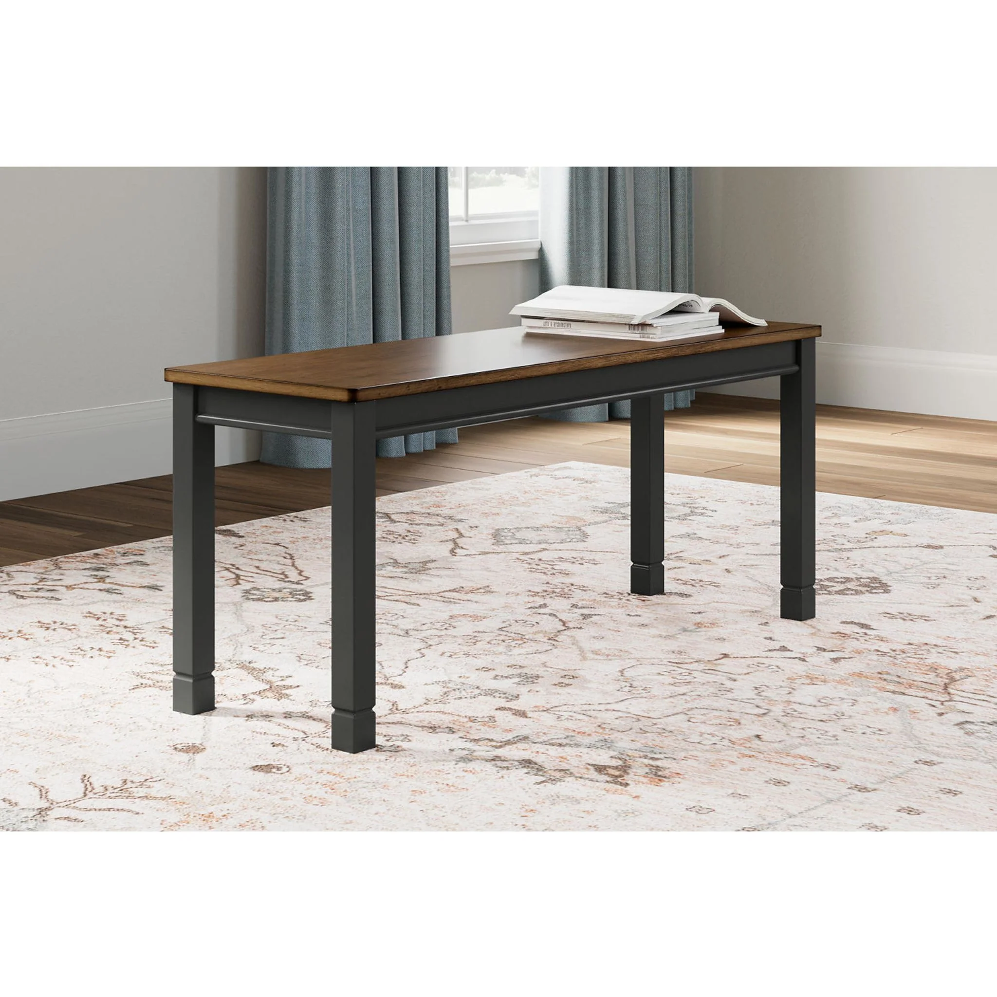 Owingsville Dining Bench - Black/Brown - (D580-00) - Image 25