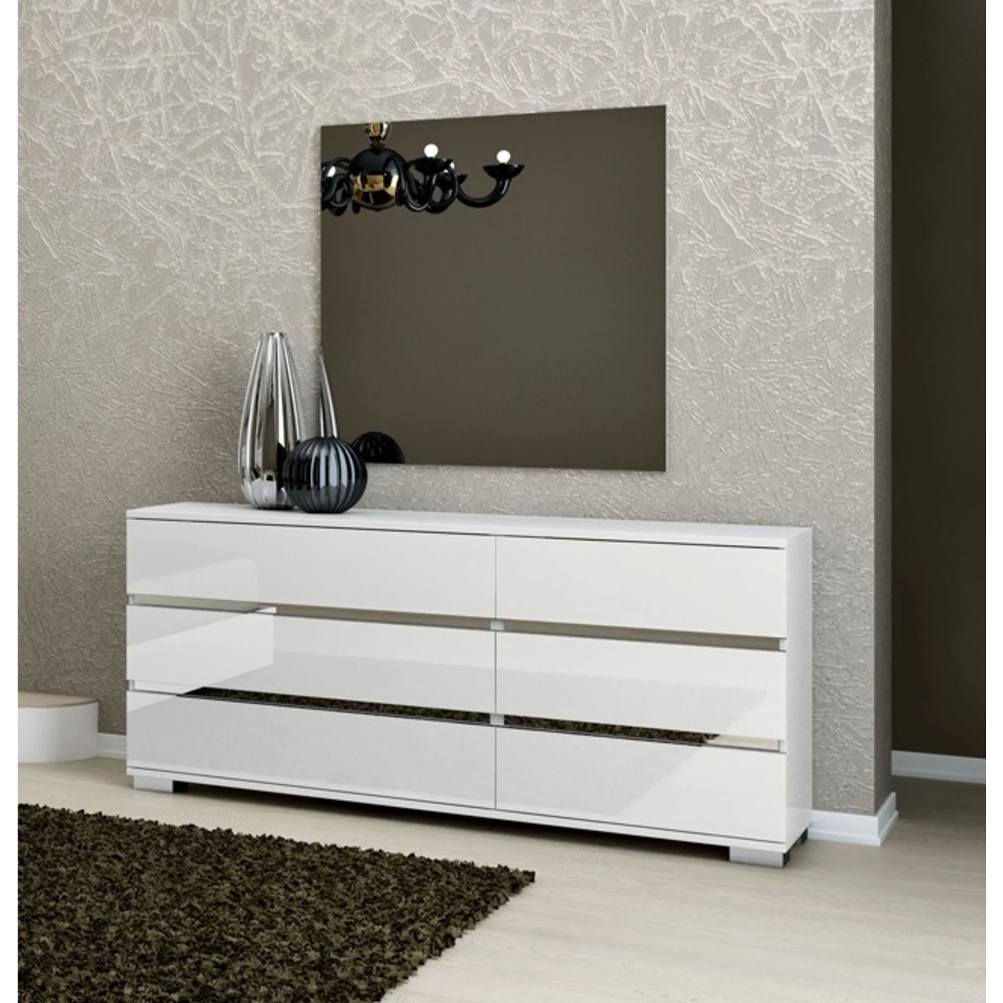 Palermo Dresser - Dream White - Image 5