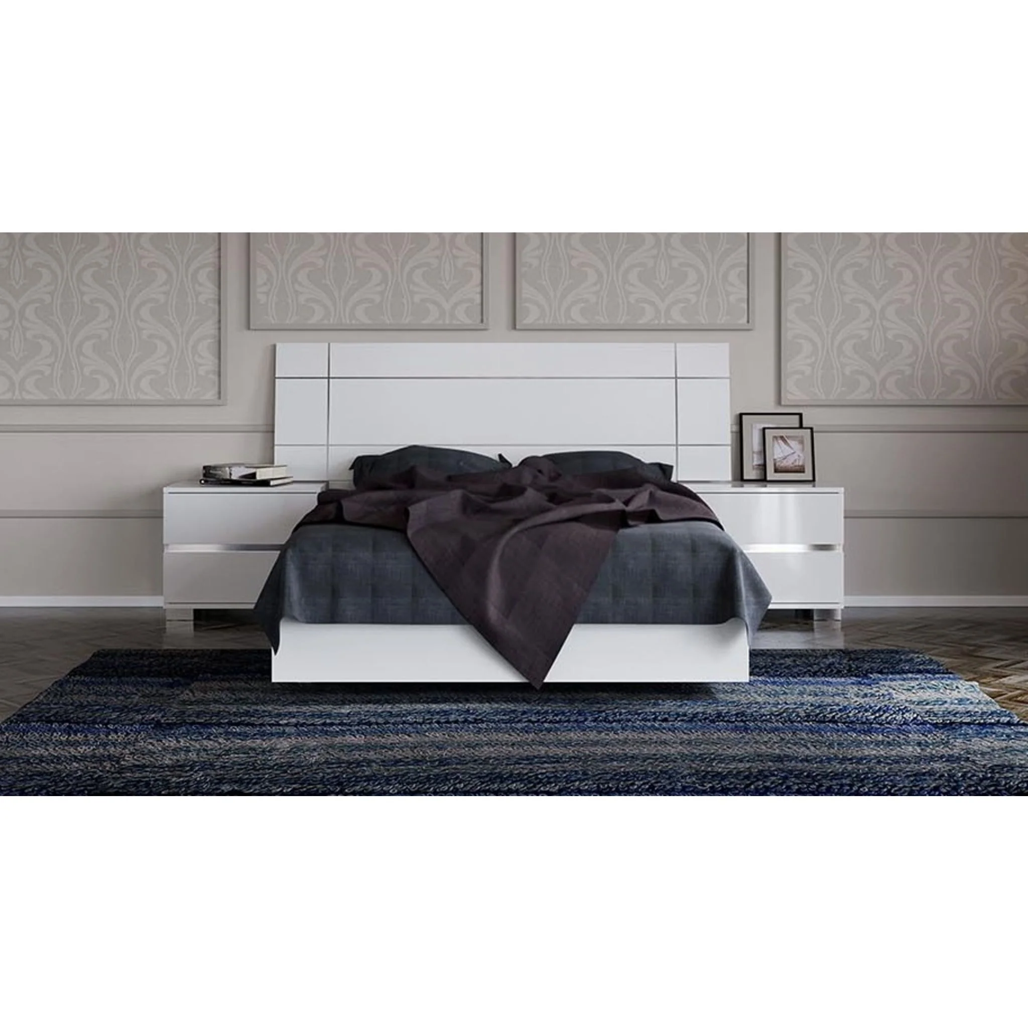 Palermo Wing Bed - Dream White - Image 2