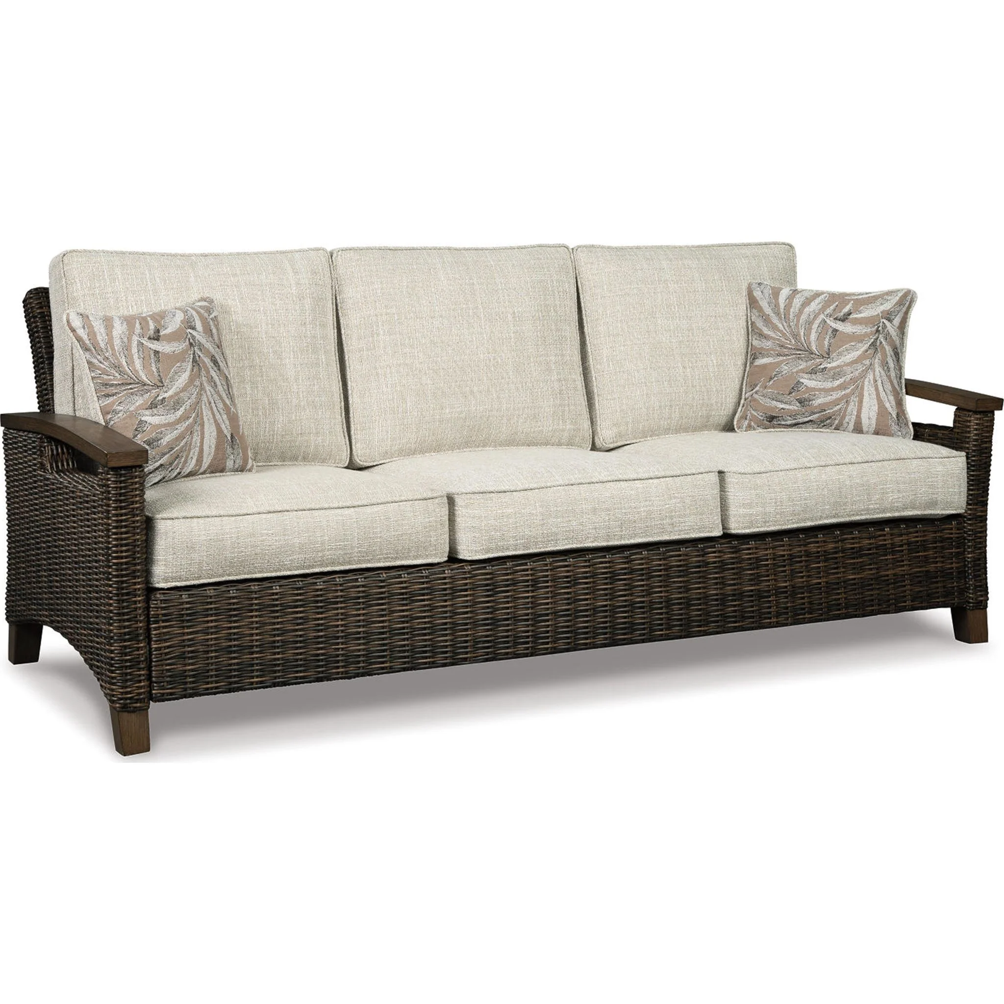 Paradise Trail 2 Piece Outdoor Seating - Medium Brown - Image 7