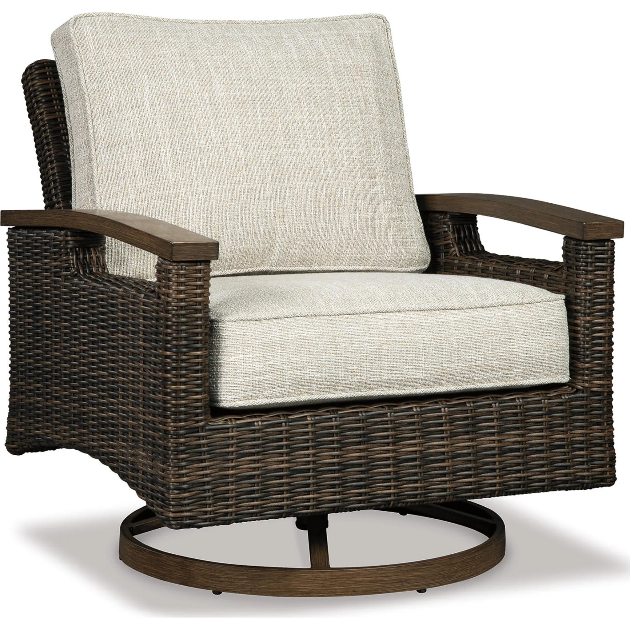Paradise Trail 3 Piece Outdoor Seating - Medium Brown - Image 5