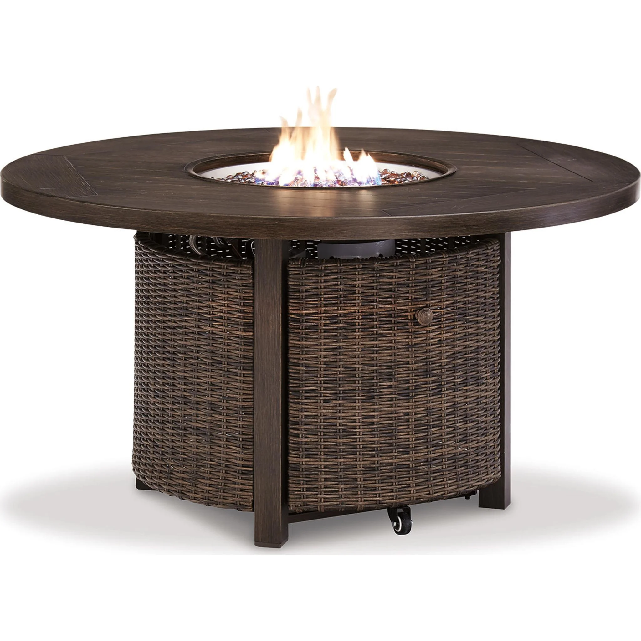 Paradise Trail 4 Piece Outdoor Seating - Medium Brown - Image 7