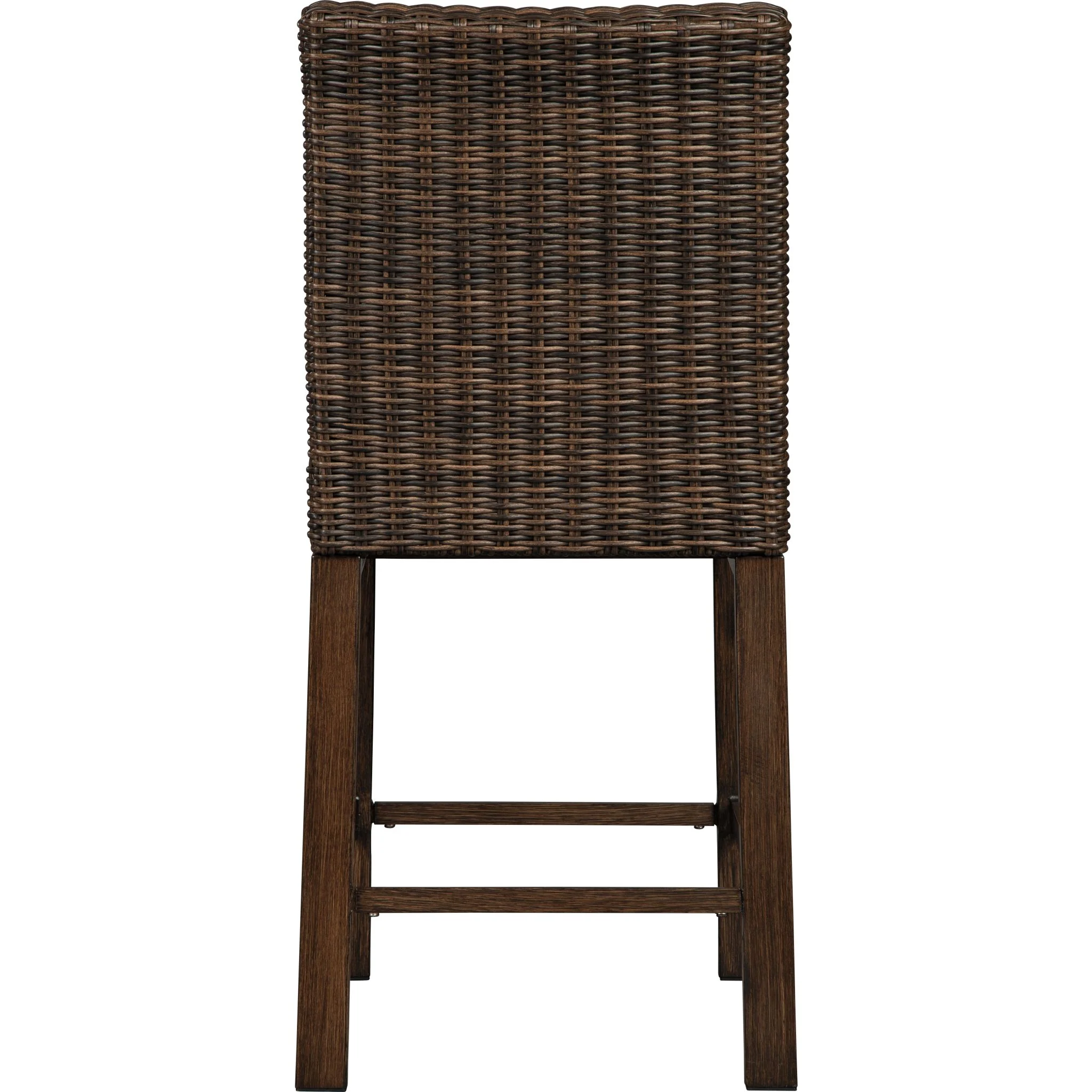 Paradise Trail Outdoor Barstool (set of 2) - Medium Brown - Image 5