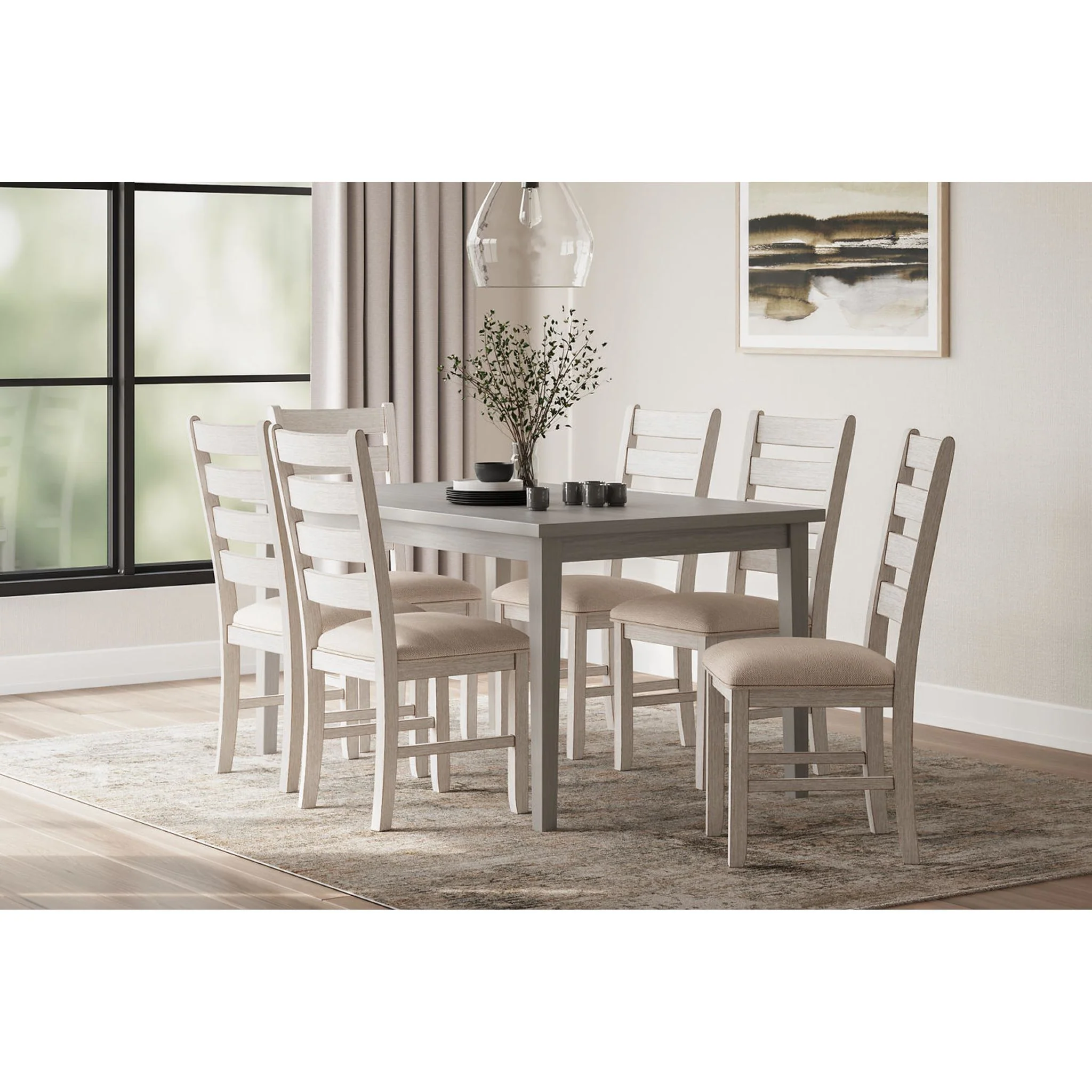 Parellen Dining Table - Gray - (D291-25) - Image 13