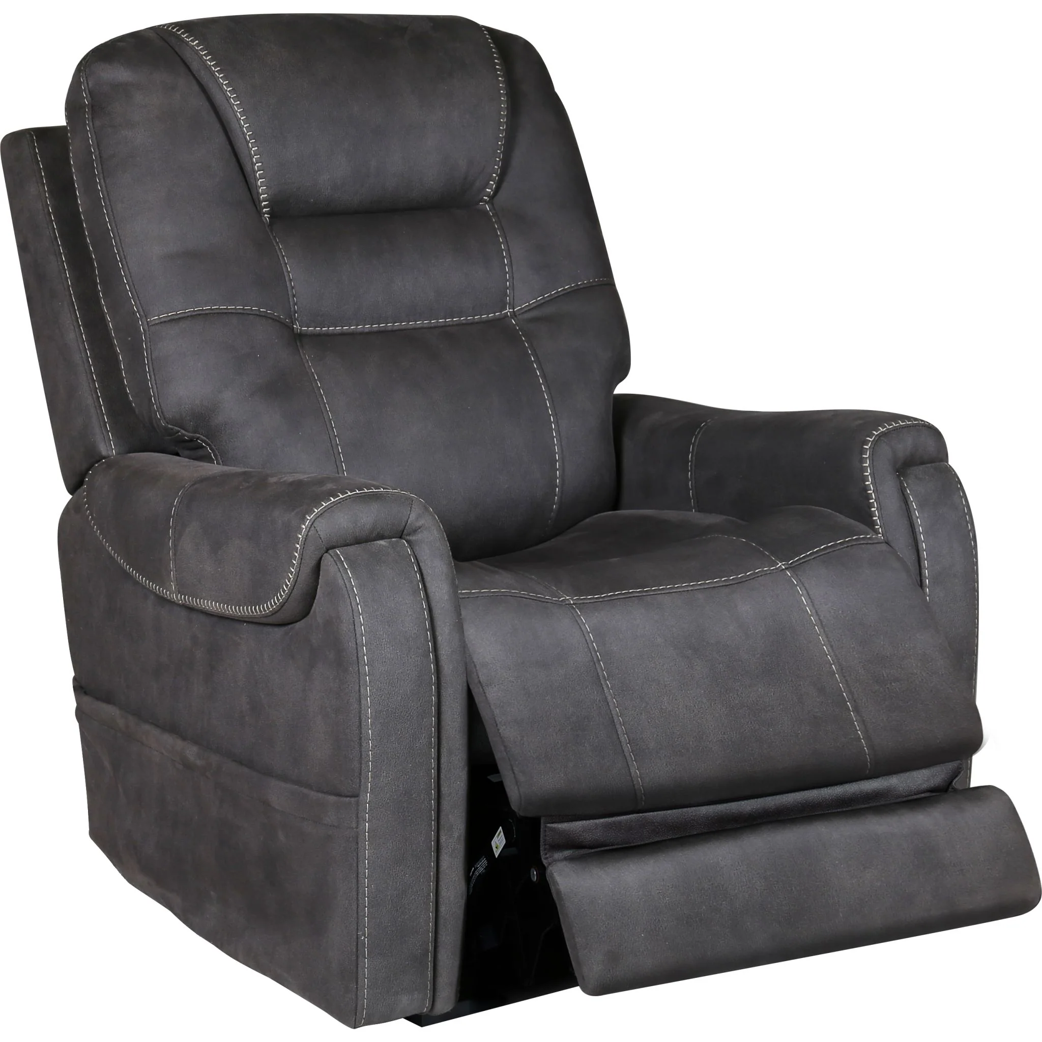 Parma Power Lift Chair - Stonewash Gunmetal - Image 2