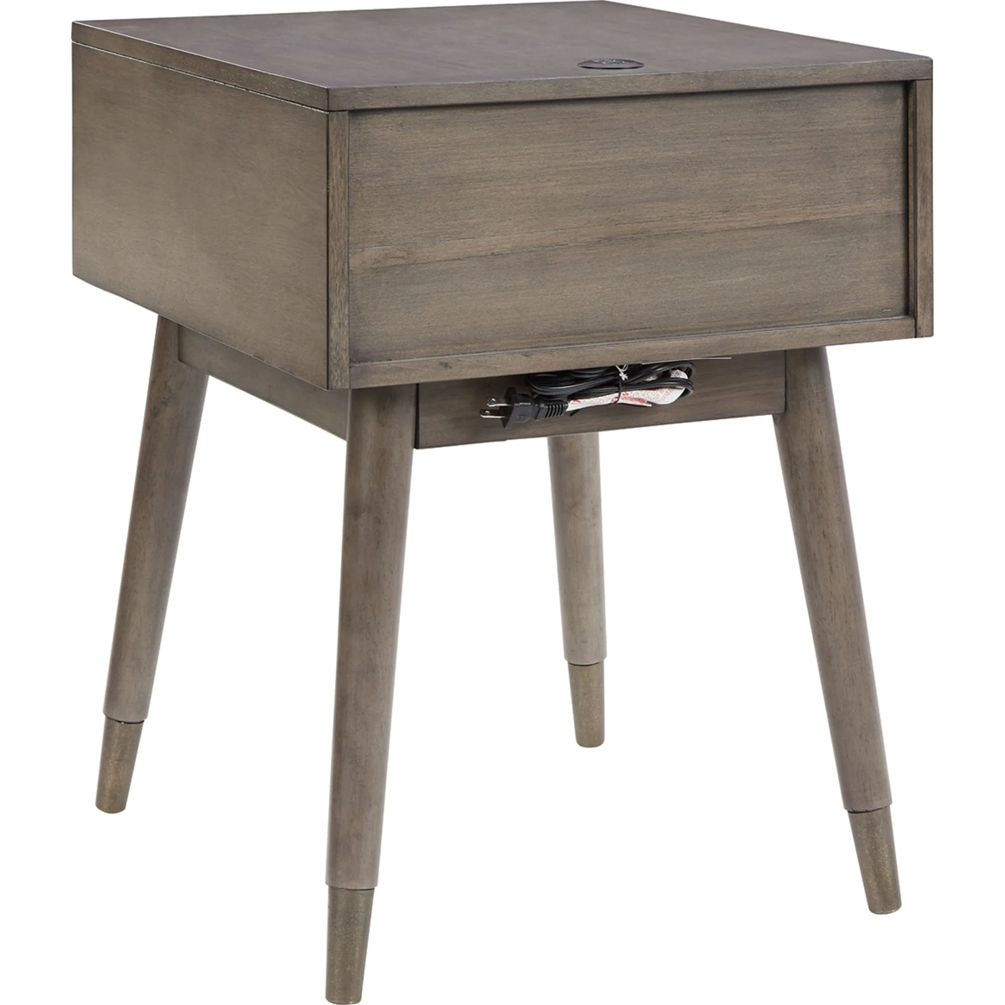 Paulrich Accent Table - Antique Gray - Image 8