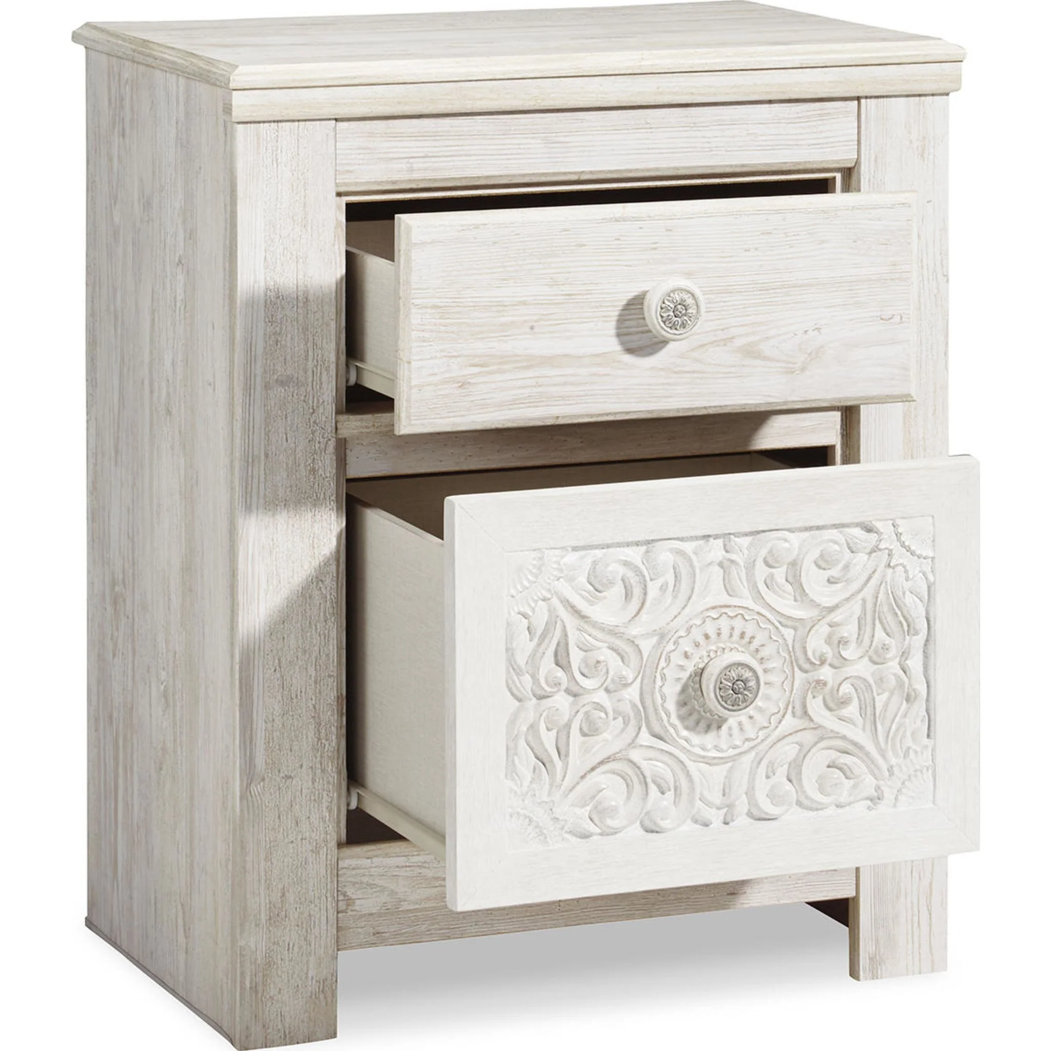 Paxberry Nightstand - White Wash - Image 15