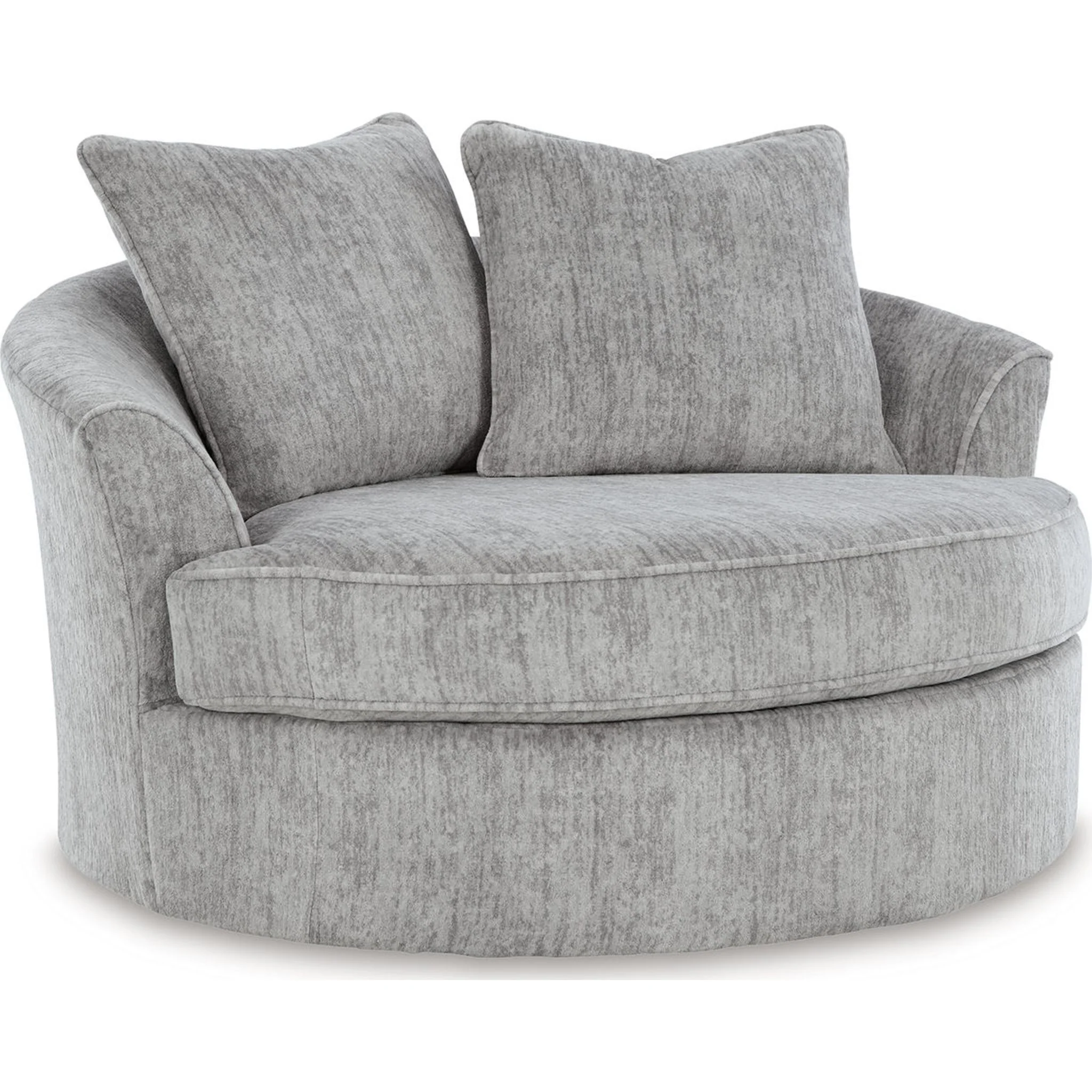 Pembrey Swivel Chair - Pewter