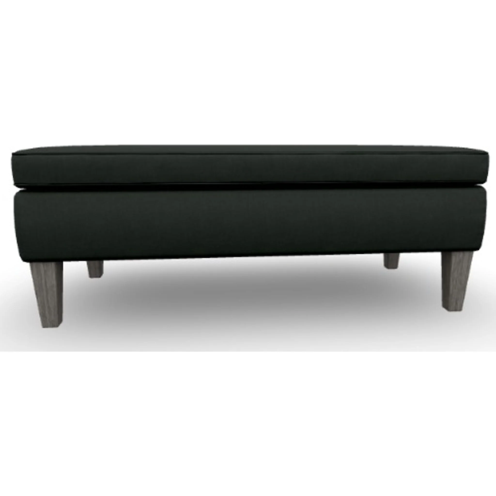 Peony Bench with Two Pillows - Smoke - Image 2