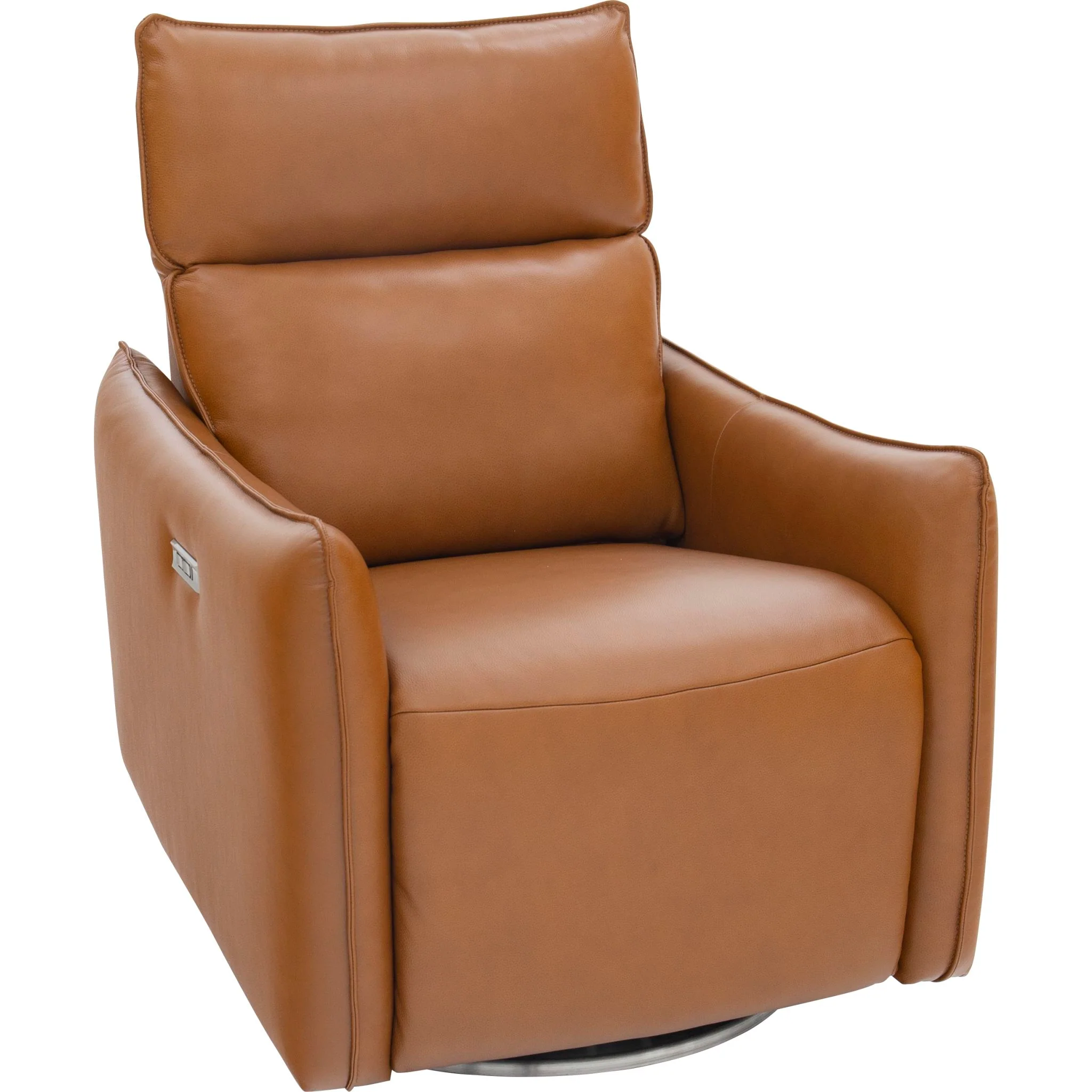 Pescara Power Swivel Chair - Sorrento Saddle