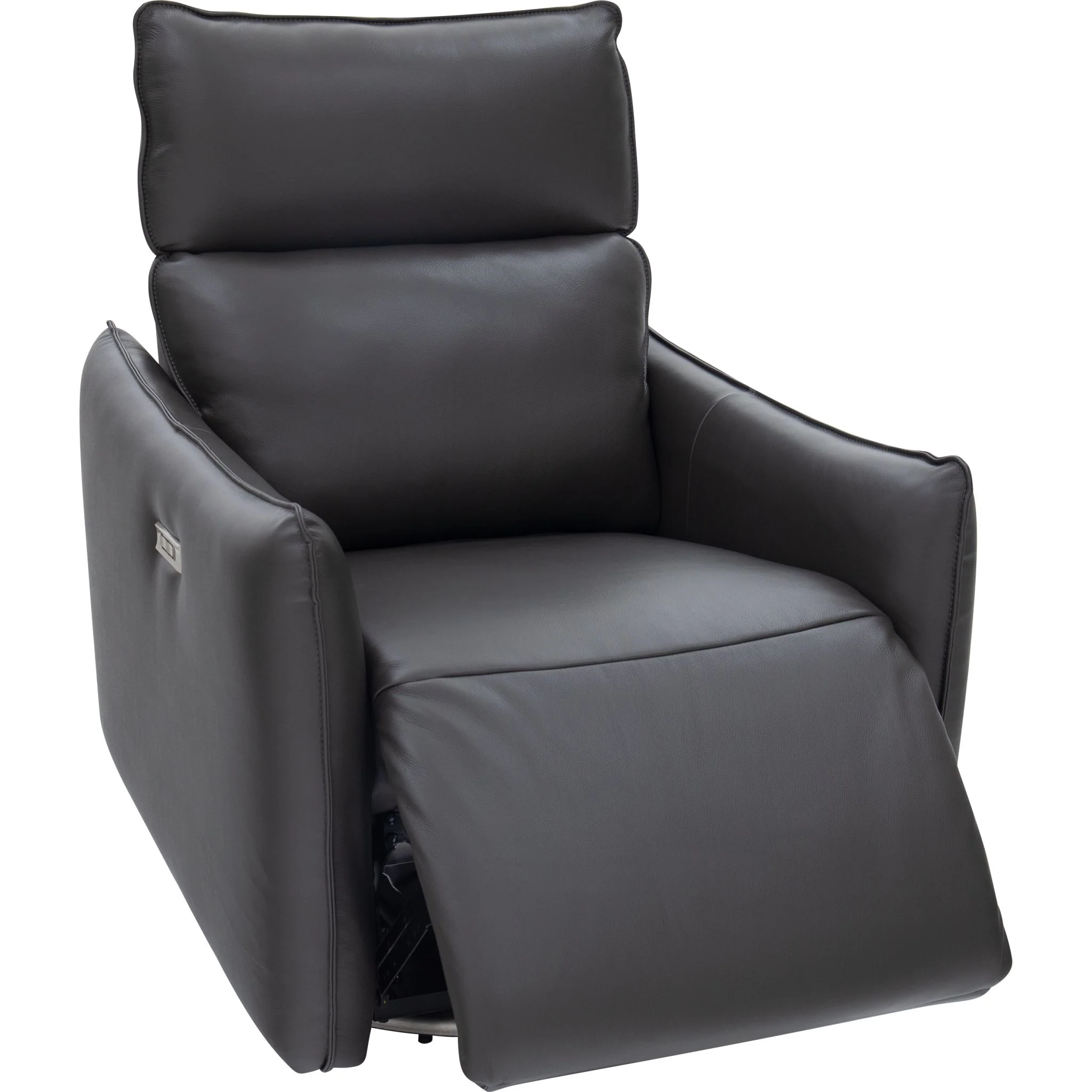 Pescara Power Swivel Chair - Sorrento Steel - Image 2