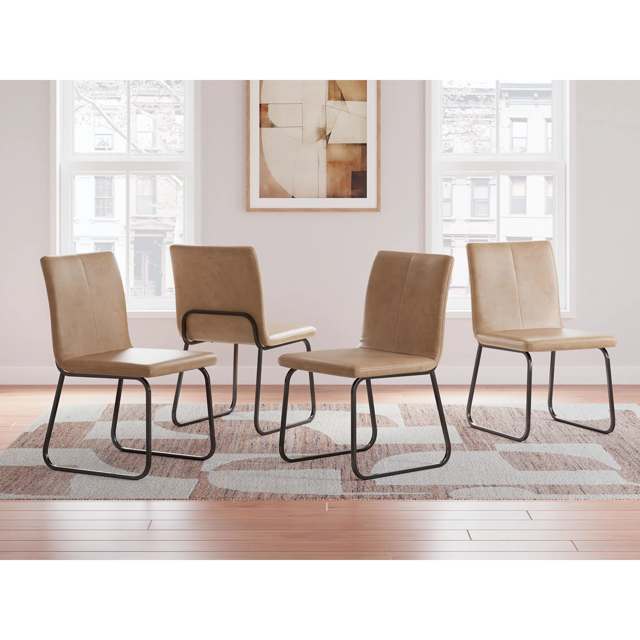 Pharwynn Dining Chair - Toast - (D446-02) - Image 4