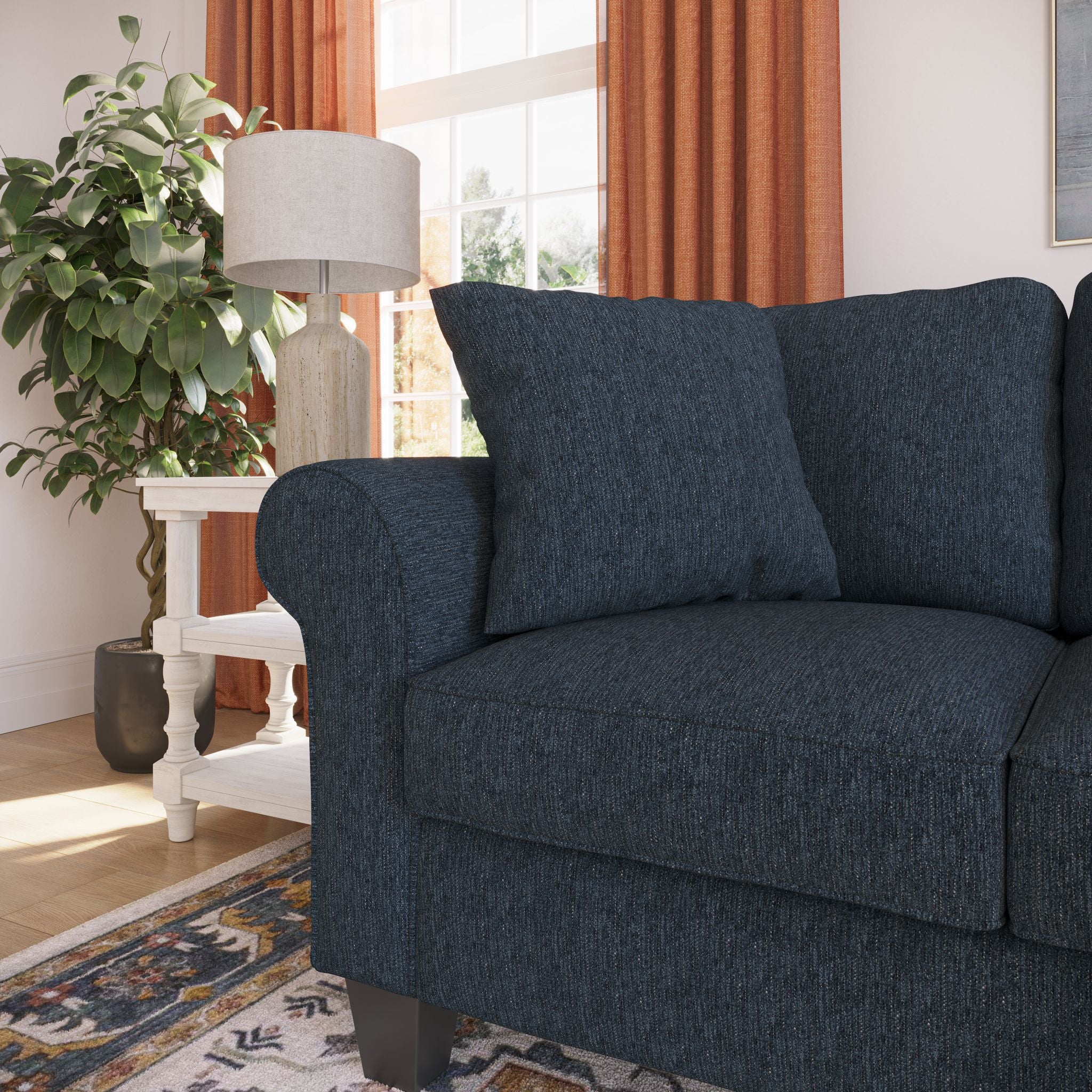 Piper Sofa - Blue Argent - Image 3