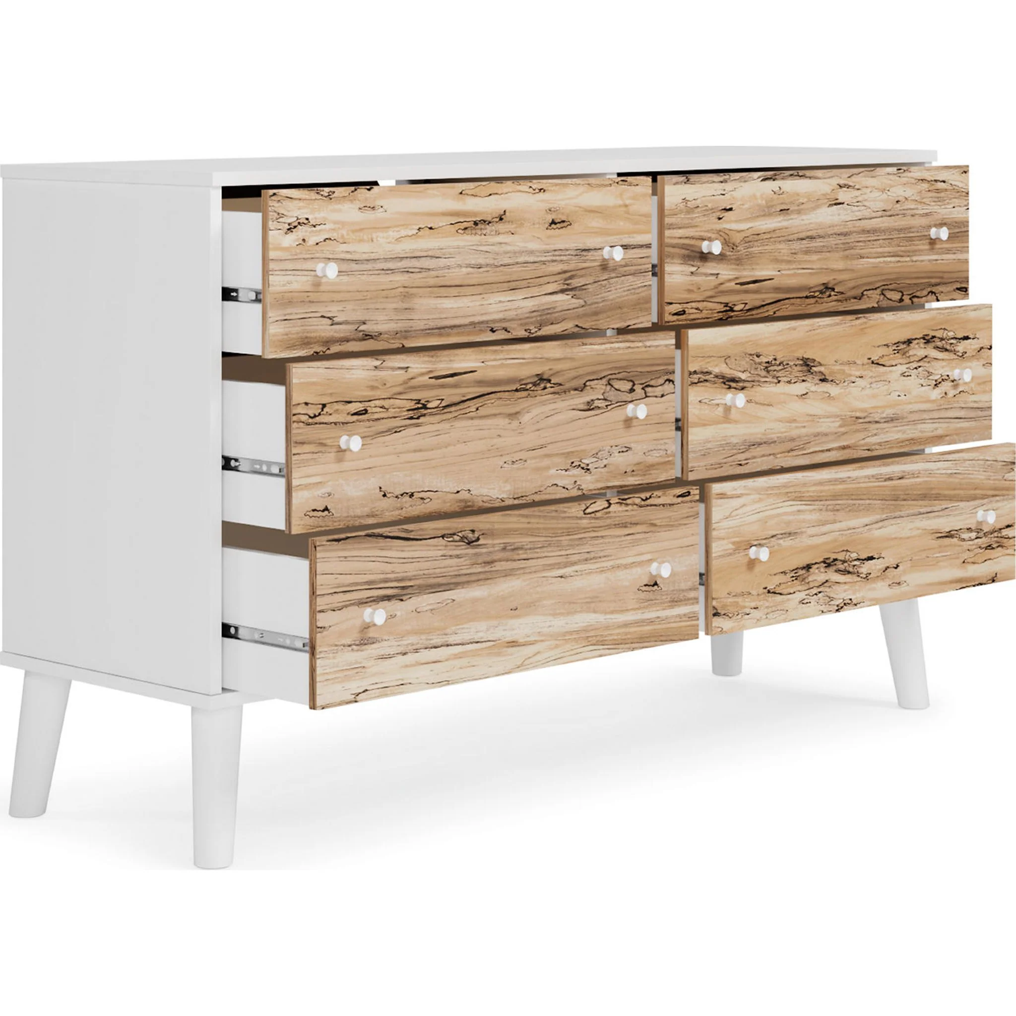 Piperton Dresser - Two-tone Brown/White - Image 11