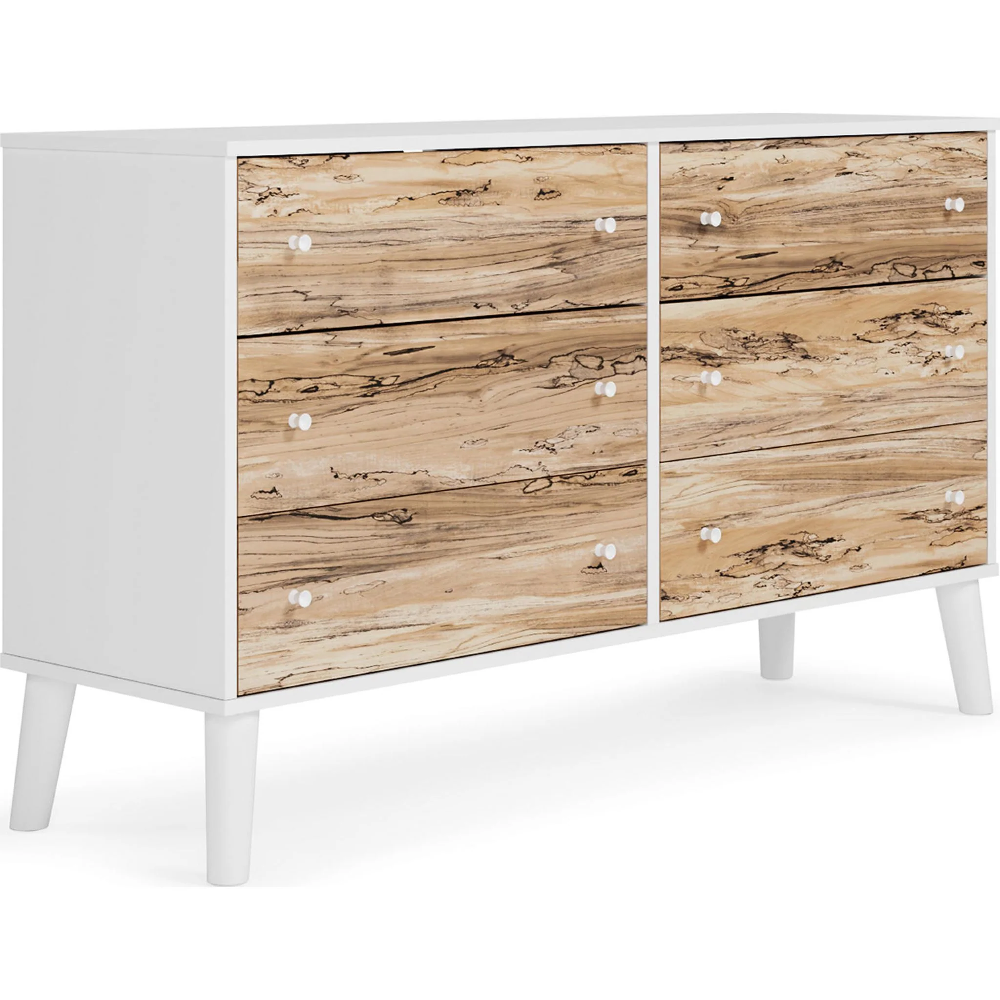 Piperton Dresser - Two-tone Brown/White - Image 8
