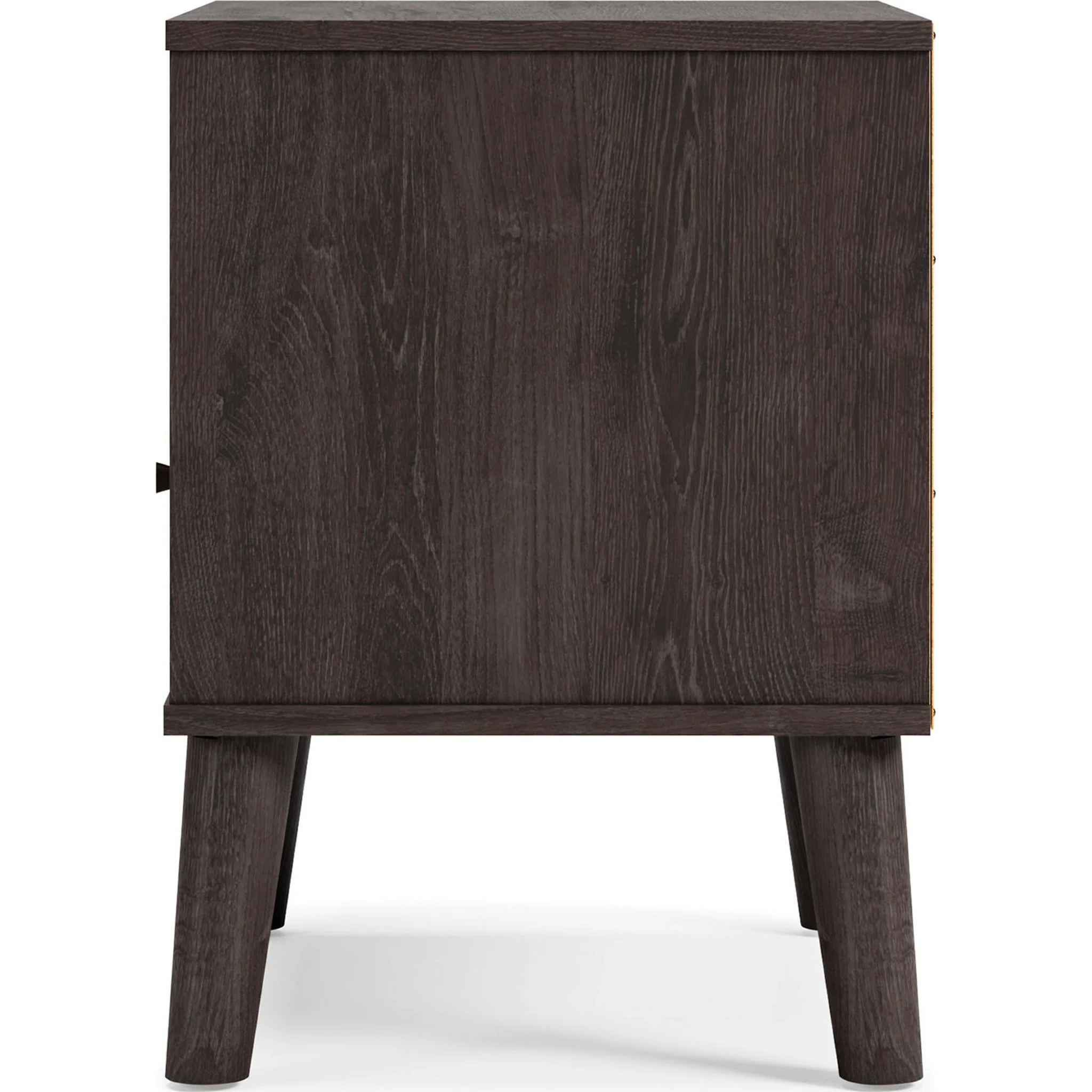 Piperton Nightstand - Two-tone Brown/Black - Image 9