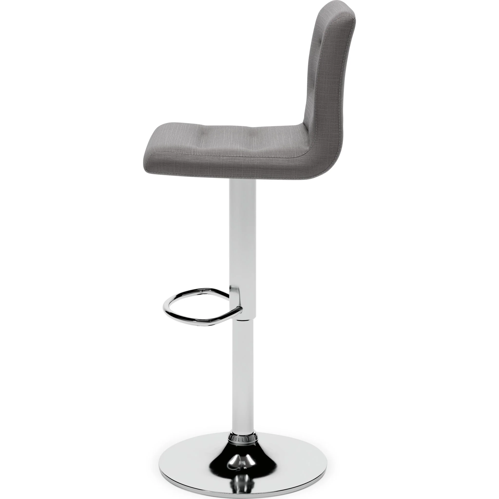 Pollzen Adjustable Height Stool - Gray - (D121-830) - Image 7