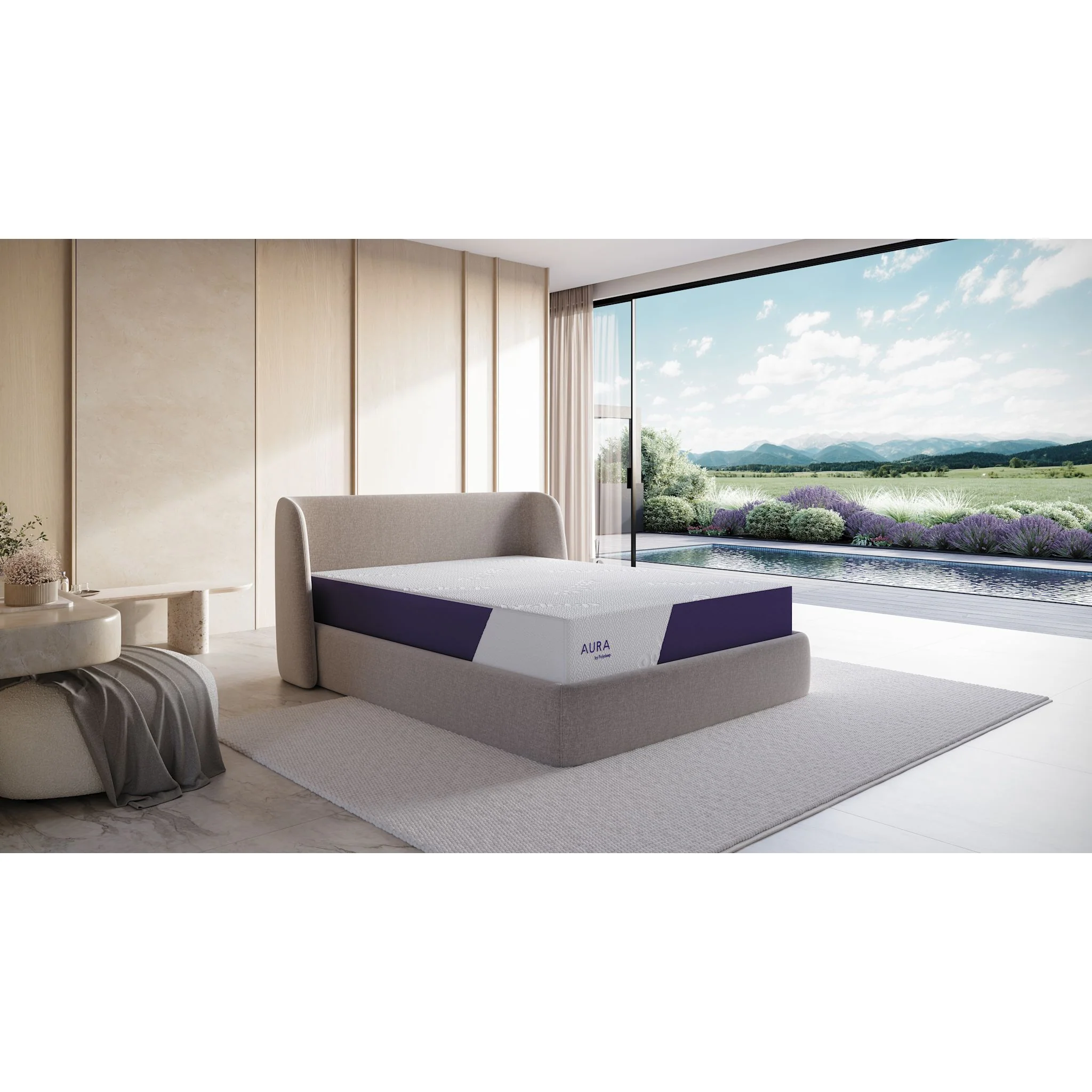 Polysleep Aura 11" Medium Memory Foam Mattress in a Box - Image 3