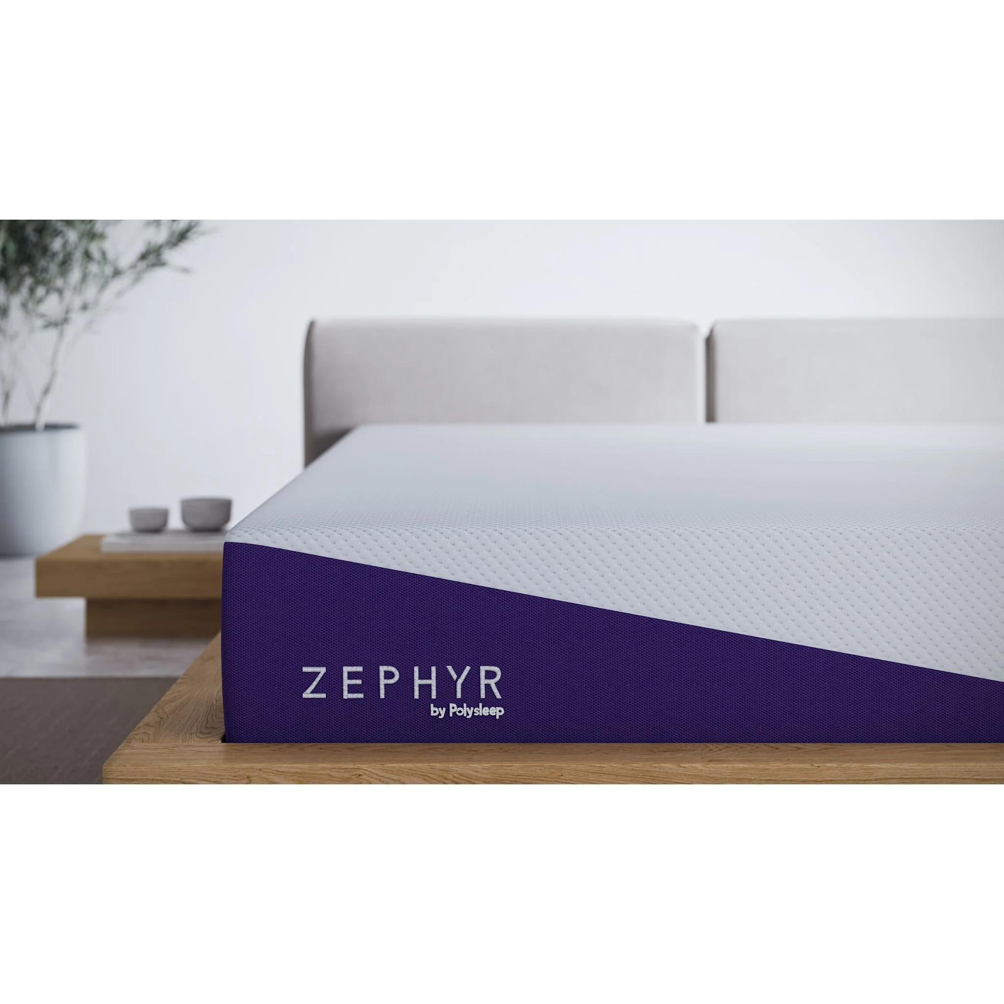 Polysleep Zephyr 2.0 12" Firm Memory Foam Mattress in a Box