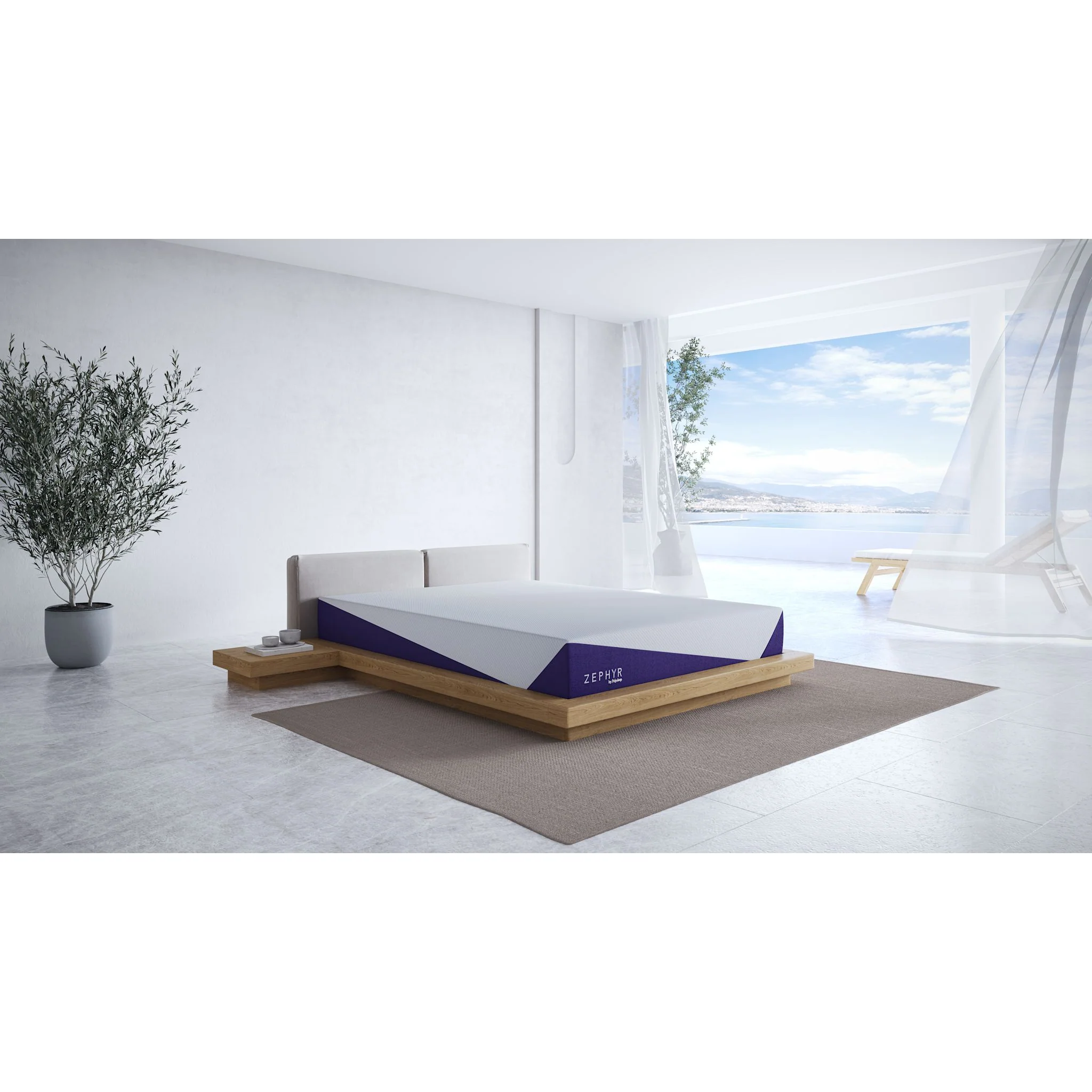Polysleep Zephyr 2.0 12" Firm Memory Foam Mattress in a Box - Image 3