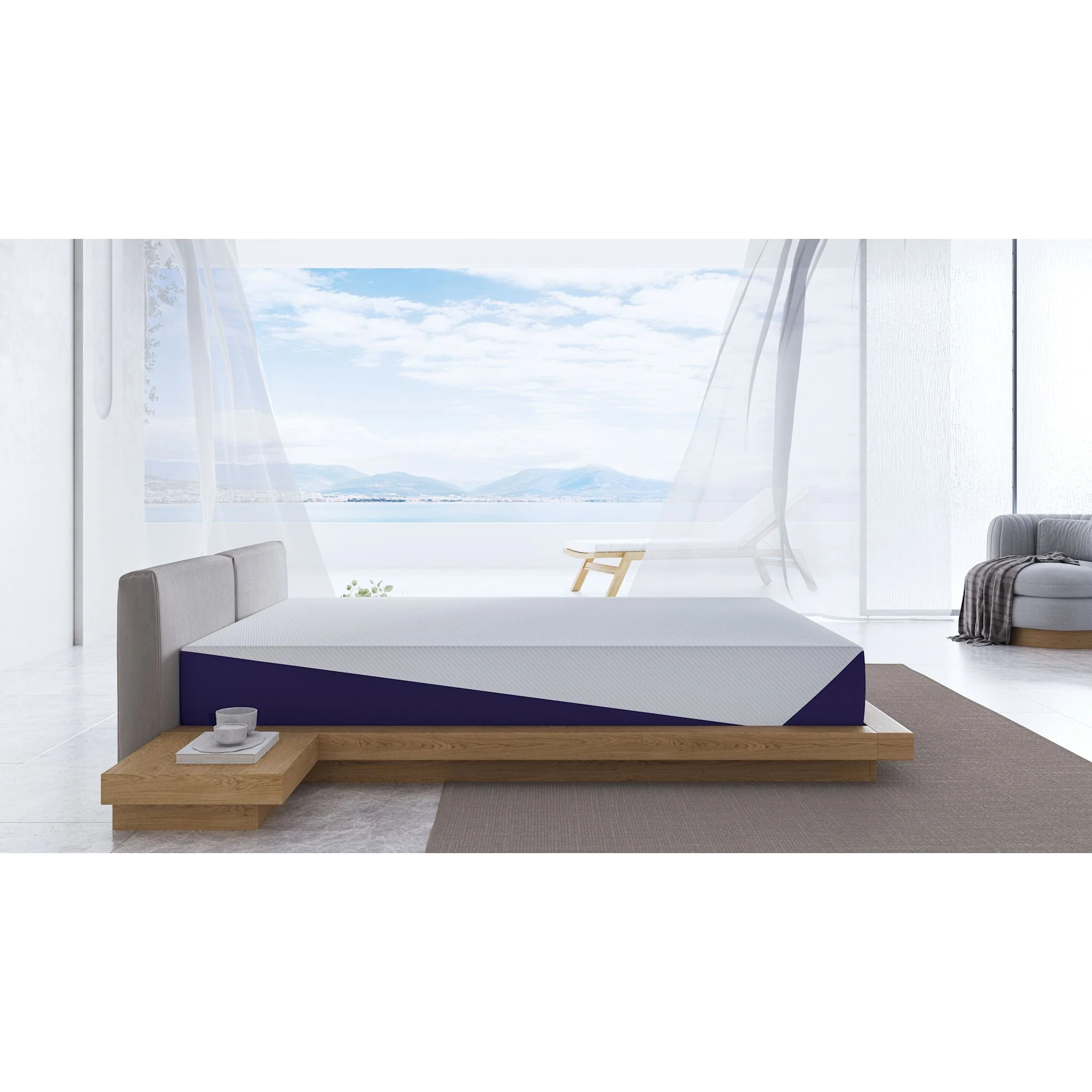 Polysleep Zephyr 2.0 12" Firm Memory Foam Mattress in a Box - Image 4