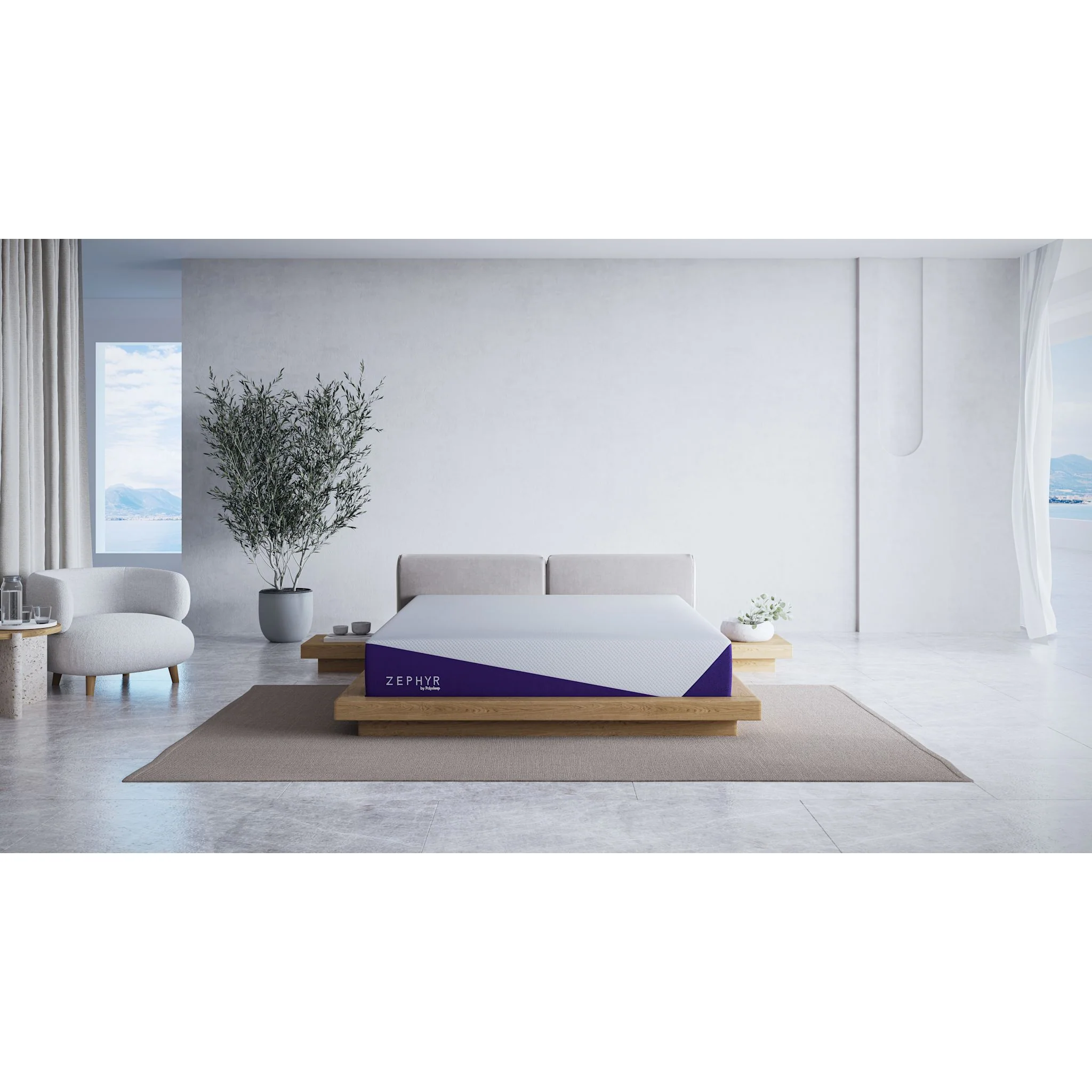 Polysleep Zephyr 2.0 12" Medium Memory Foam Mattress in a Box - Image 2