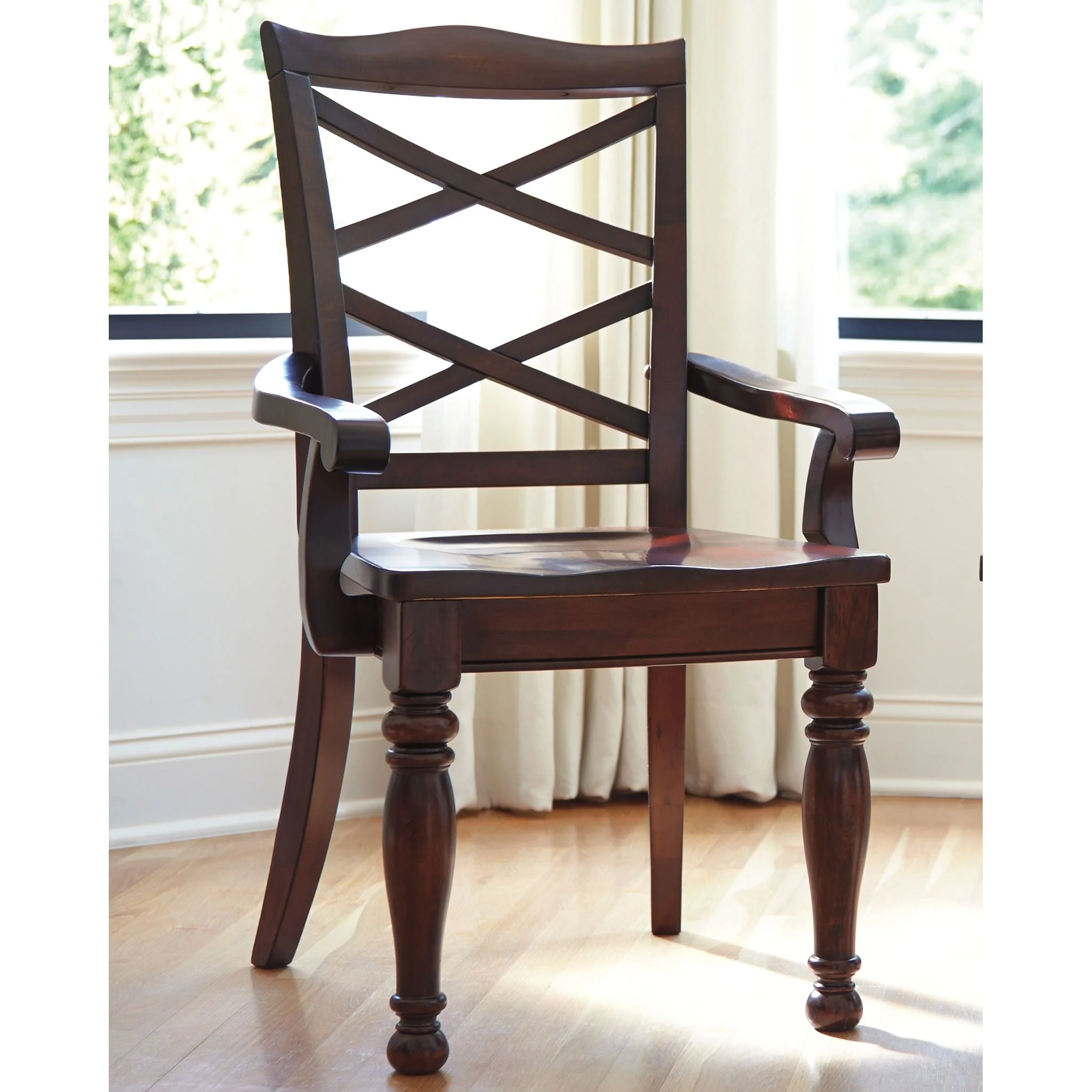 Porter Arm Chair - Rustic Brown - (D697-01A) - Image 3